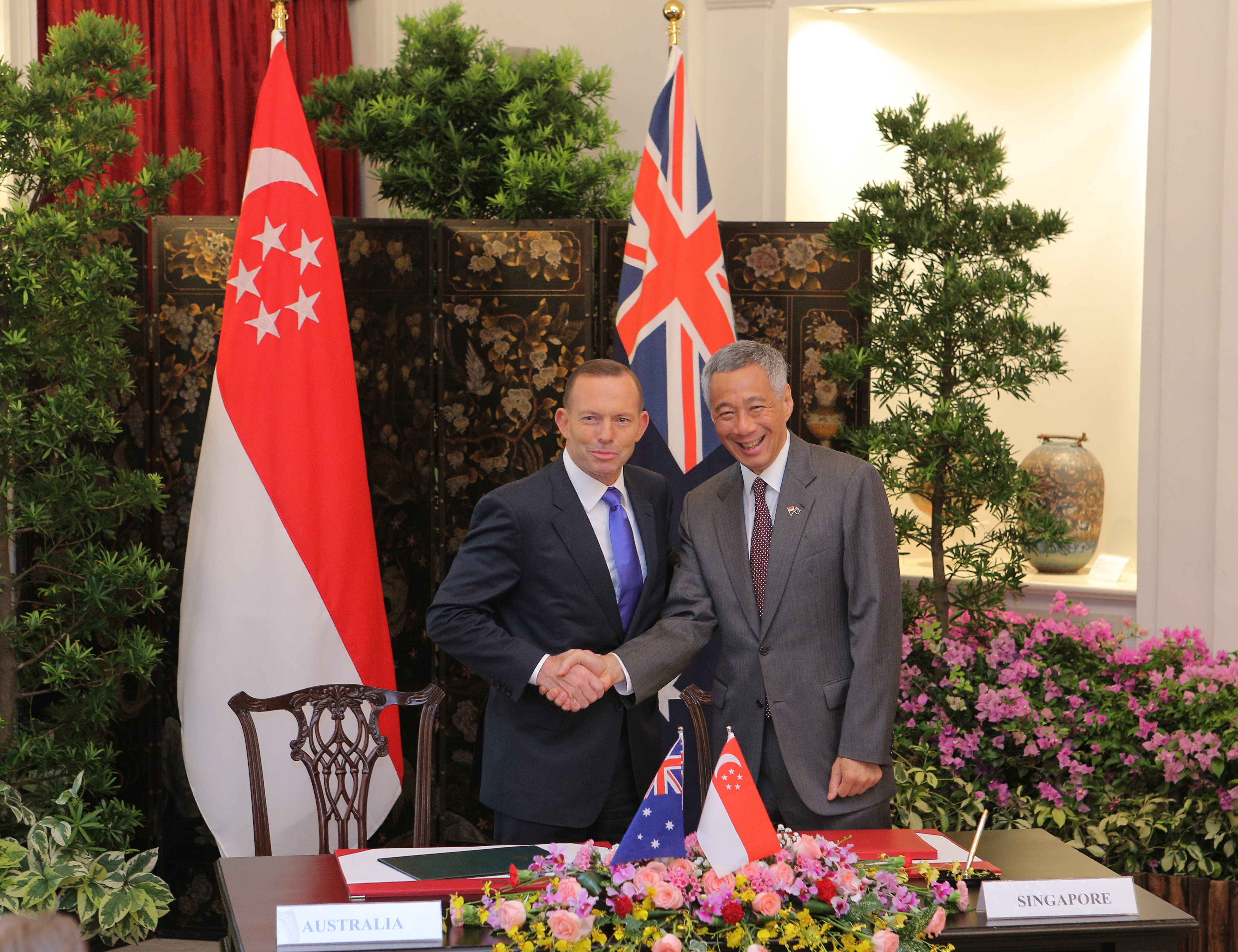 Official Visit by Australian Prime Minister Tony Abbott - Jun 2015 (MCI Photo by Kenji Soon)