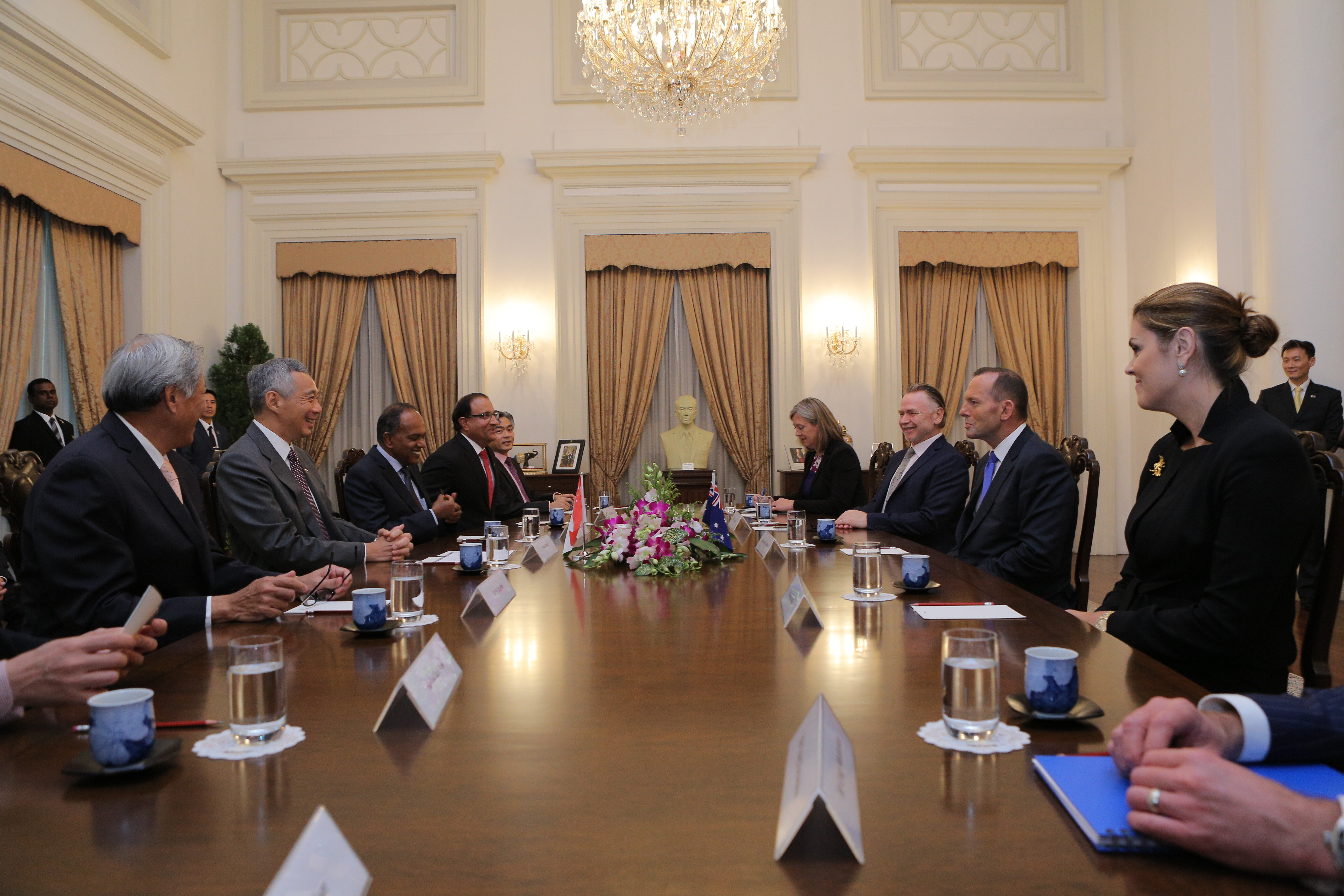 Official Visit by Australian Prime Minister Tony Abbott - Jun 2015 (MCI Photo by Kenji Soon)