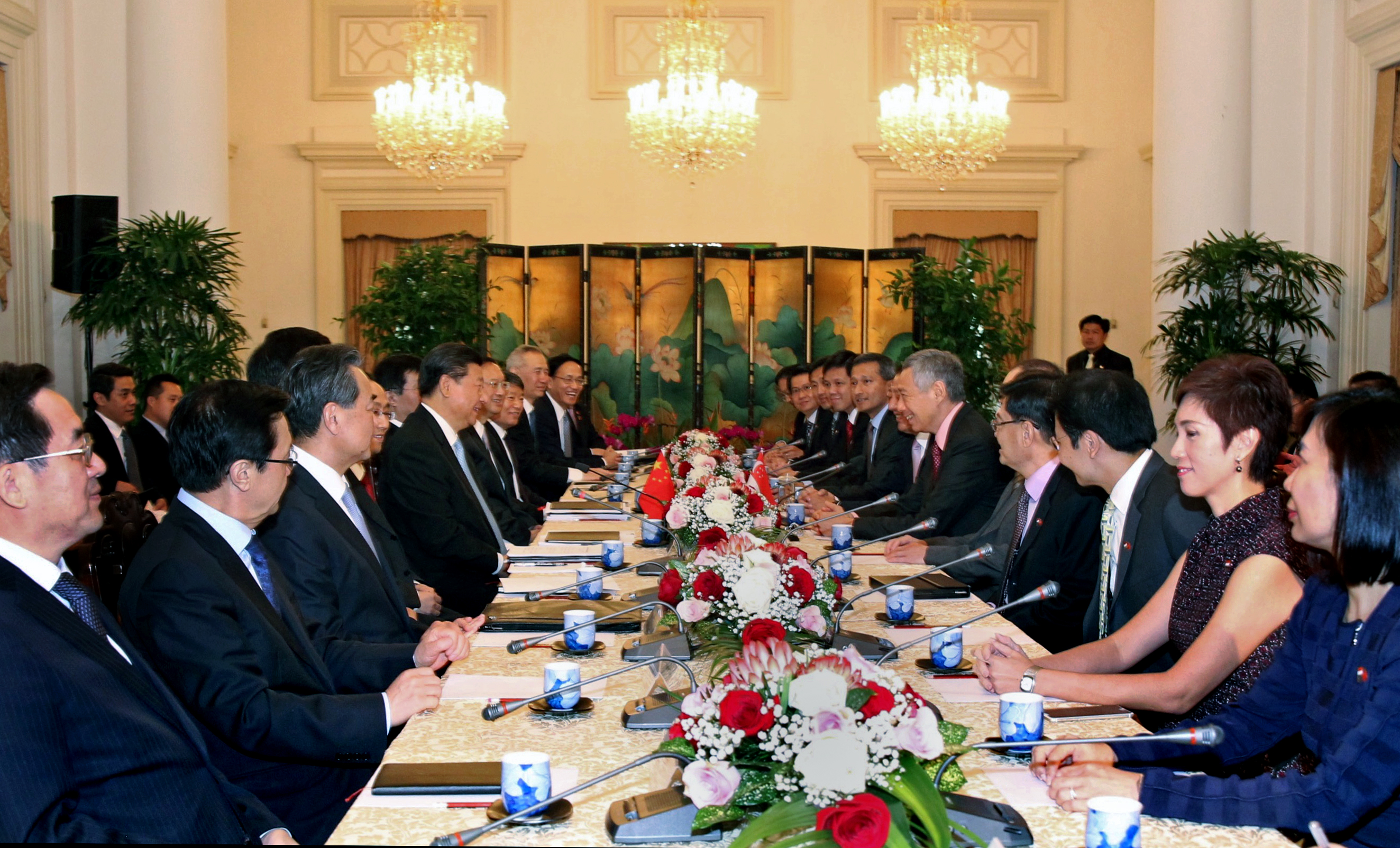 State Visit by Chinese President Xi Jinping on 7 Nov 2015 (MCI Photo by Chwee)