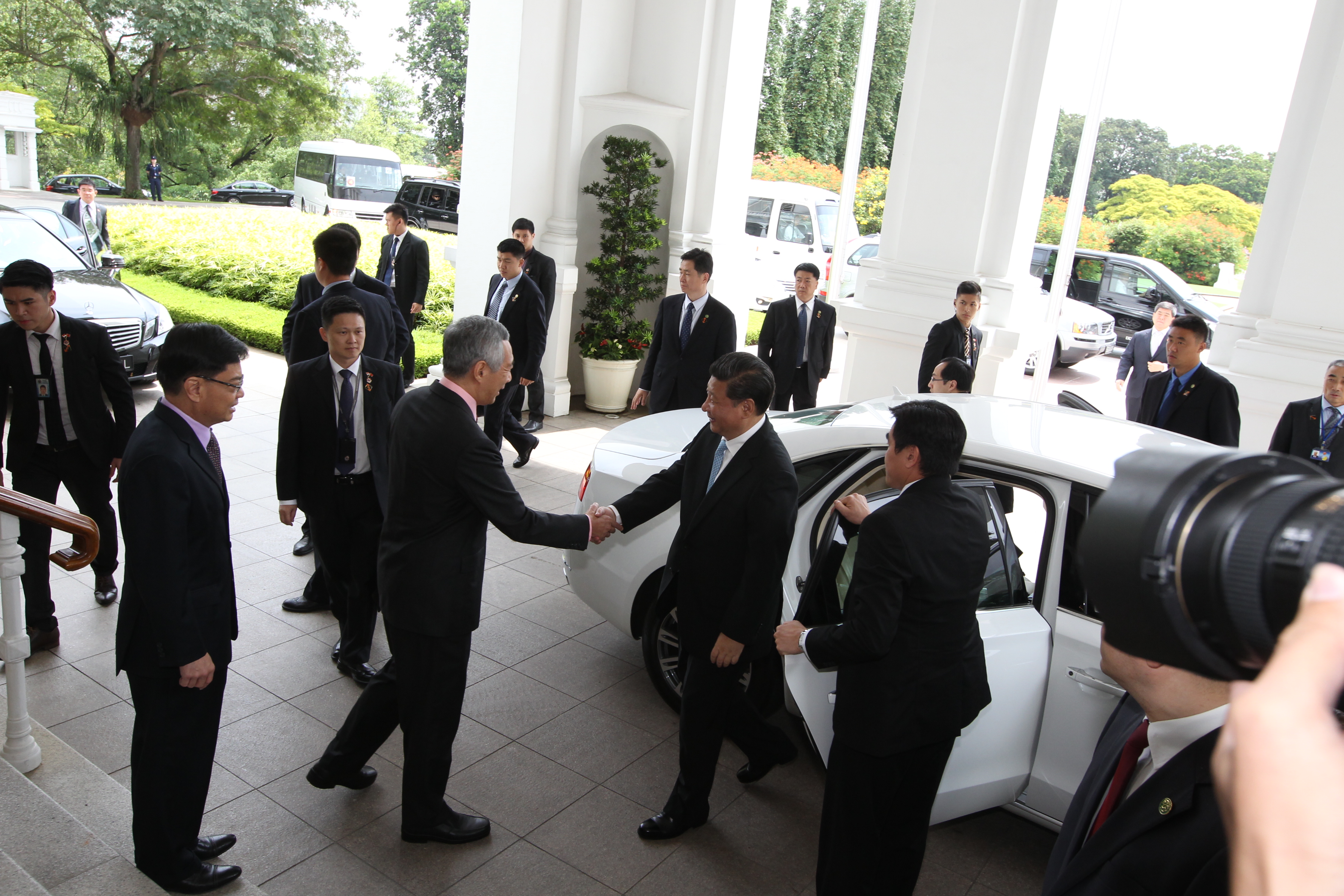 State Visit by Chinese President Xi Jinping on 7 Nov 2015 (MCI Photo by Chwee)