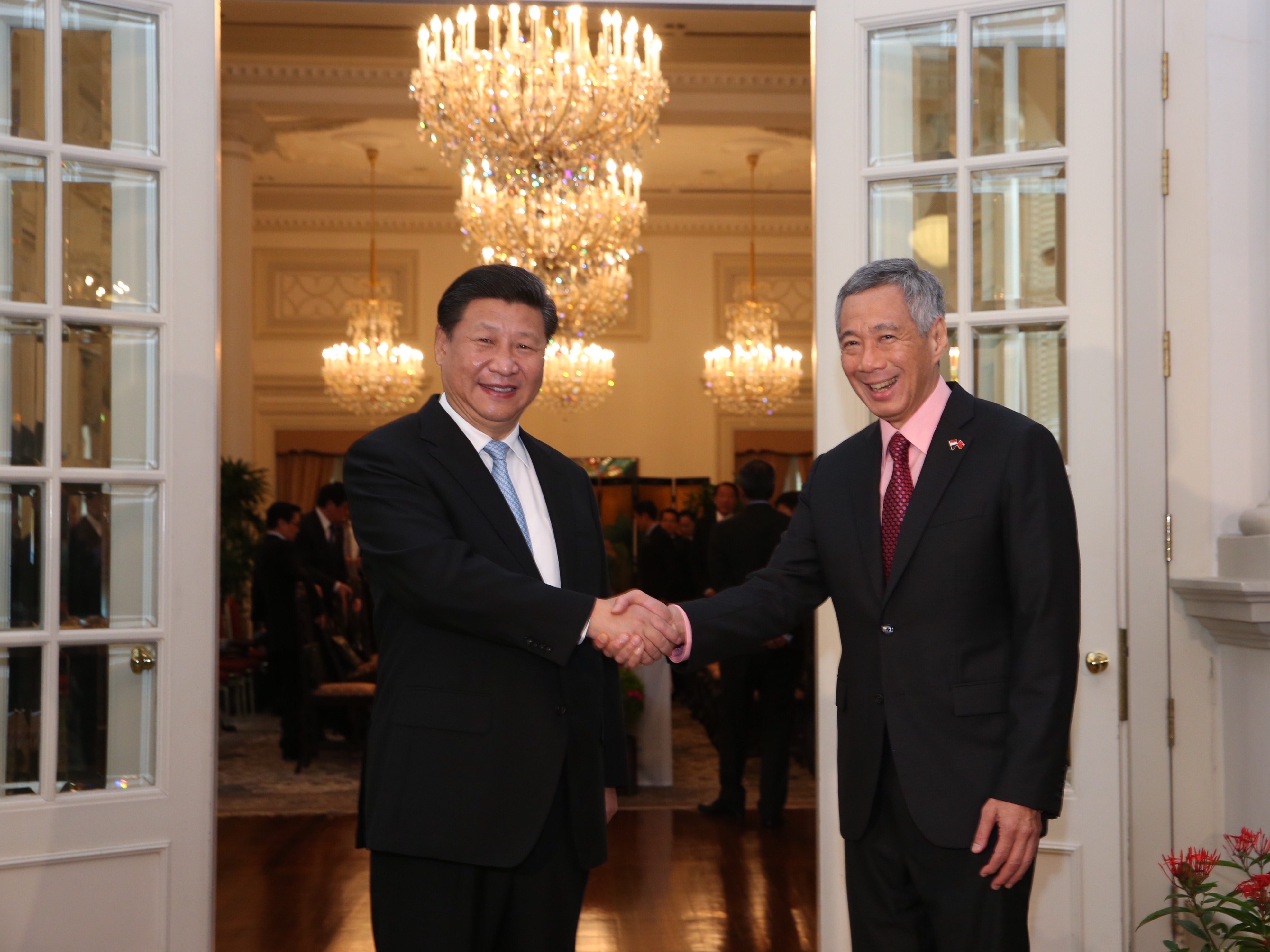 State Visit by Chinese President Xi Jinping on 7 Nov 2015 (MCI Photo by LH Goh)