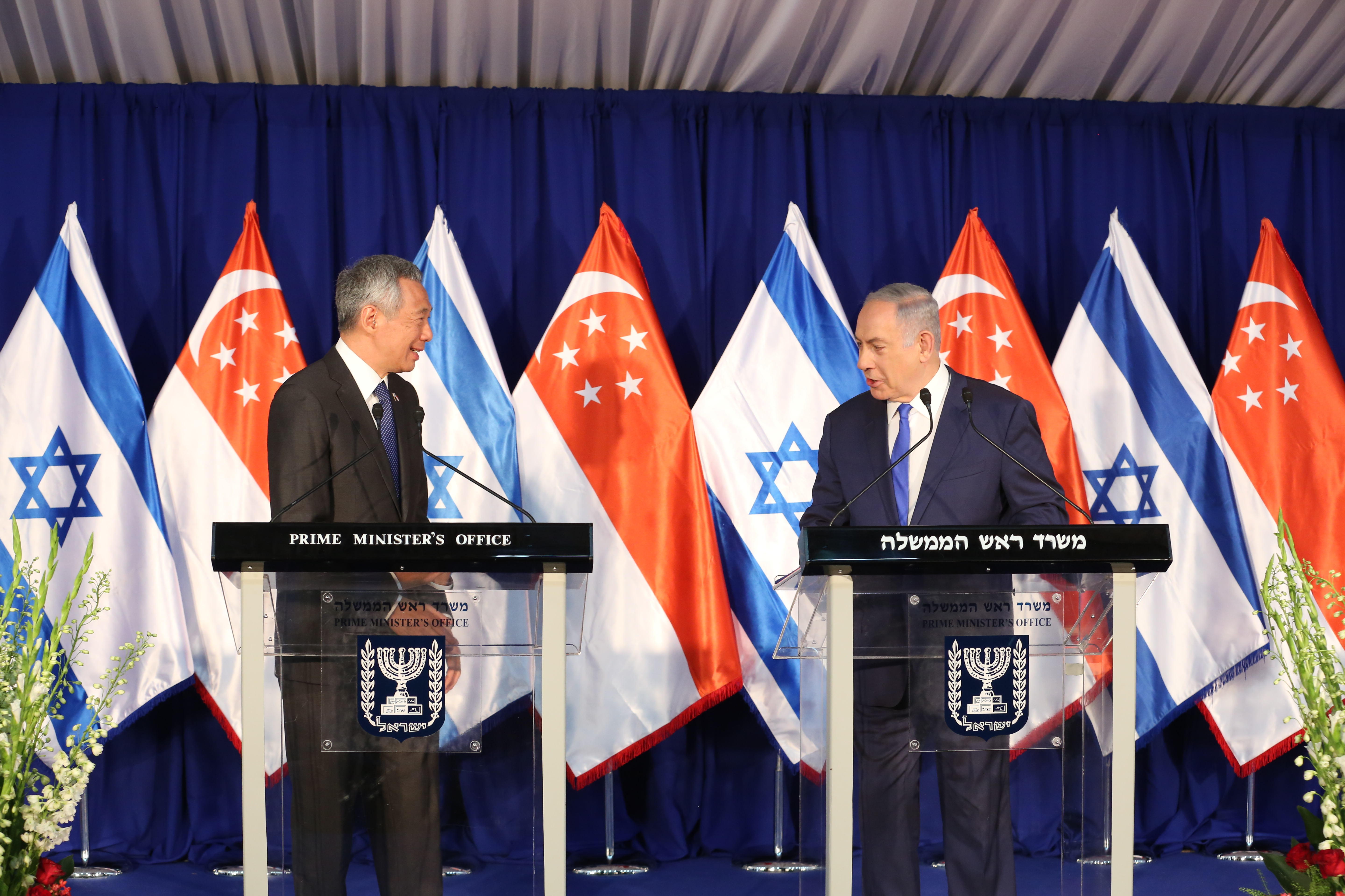 Visit of Prime Minister Lee Hsien Loong to Israel on 18 to 22 Apr 2016 (MCI Photo by Chwee)
