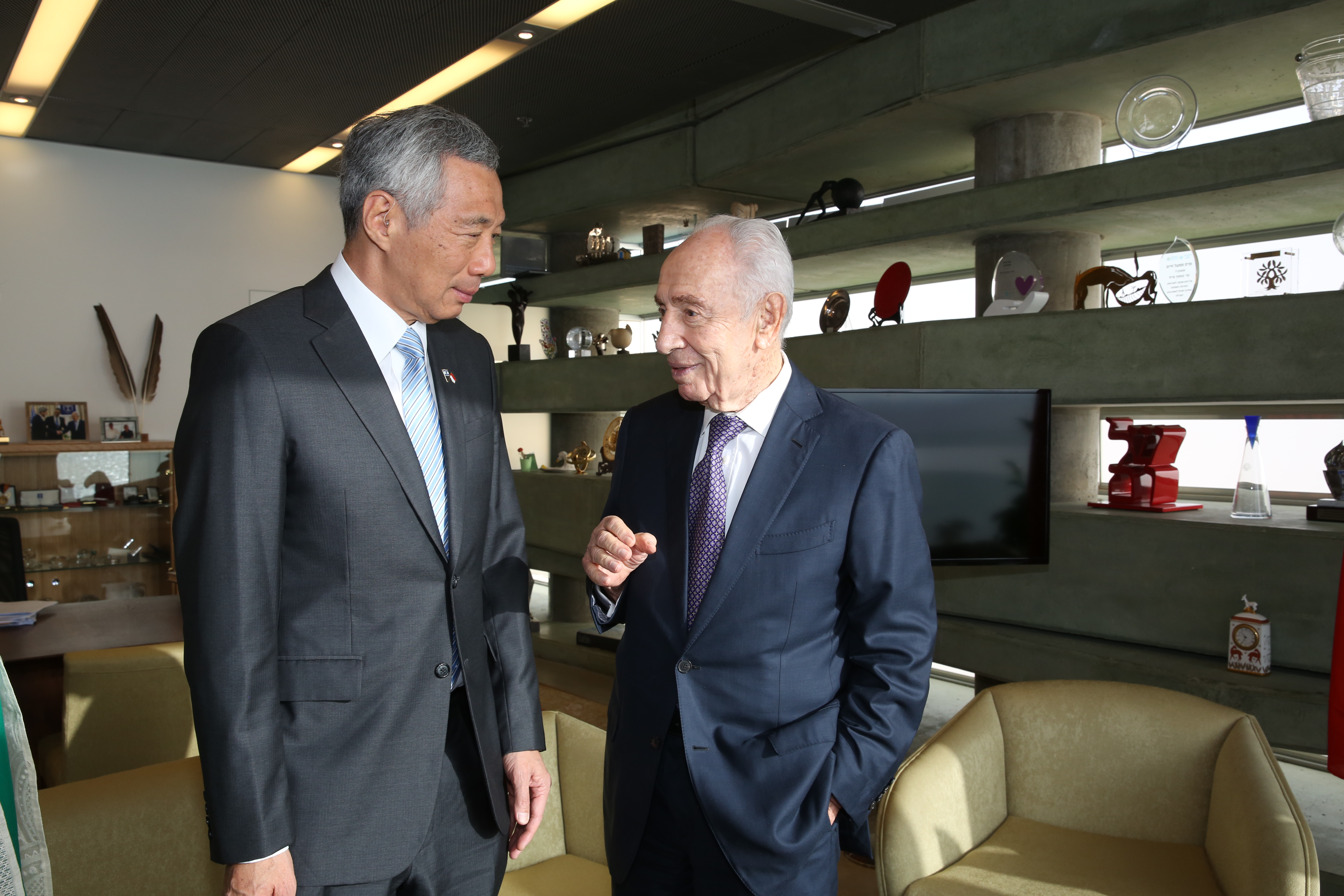 Visit of Prime Minister Lee Hsien Loong to Israel on 18 to 22 Apr 2016 (MCI Photo by Chwee)