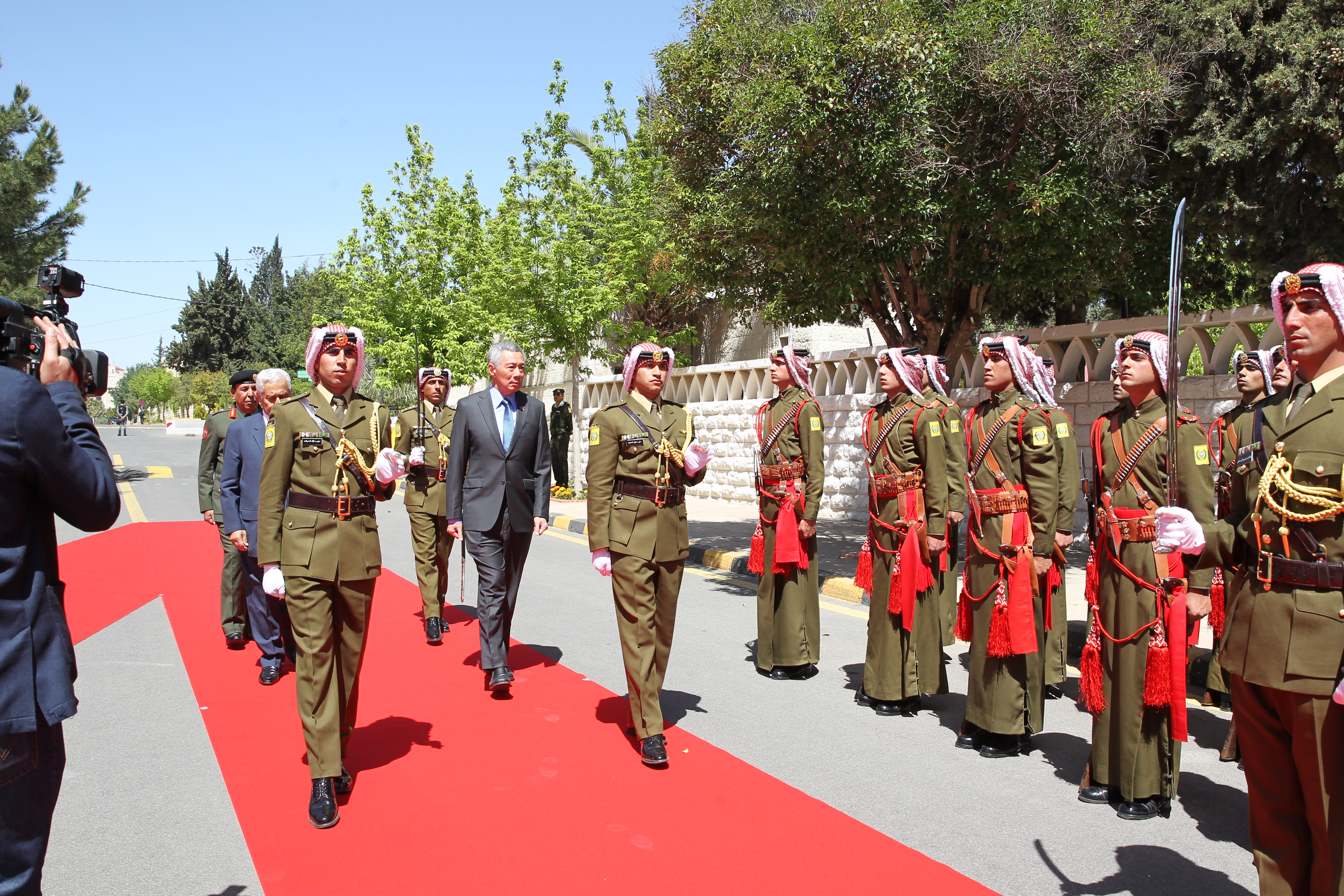 Visit of Prime Minister Lee Hsien Loong to Jordan on 16 to 18 Apr 2016 (MCI Photo by Chwee)