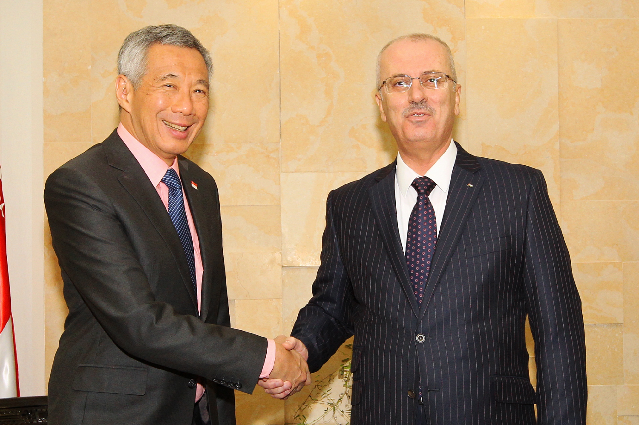 Visit of Prime Minister Lee Hsien Loong to the Palestinian Territories on 20 Apr 2016 (MCI Photo by Chwee)