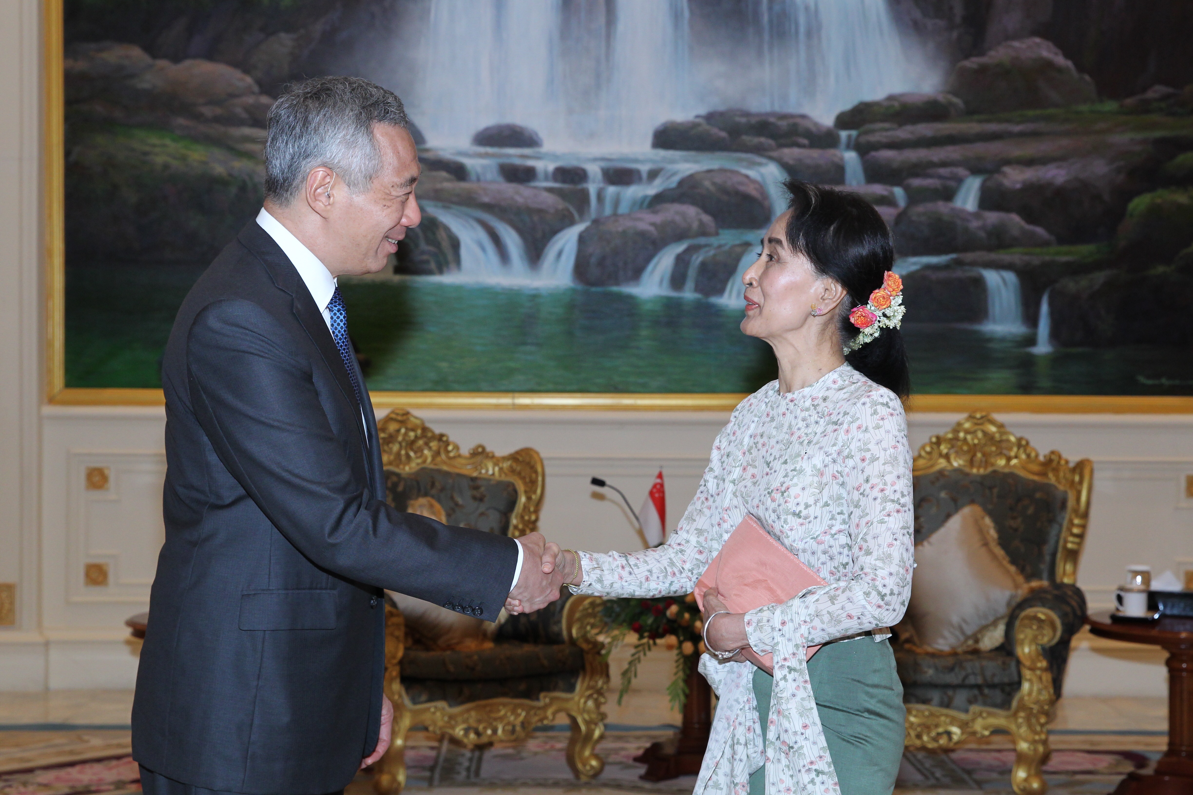 Official visit to Myanmar by PM Lee Hsien Loong in June 2016 (MCI Photo by Chwee)
