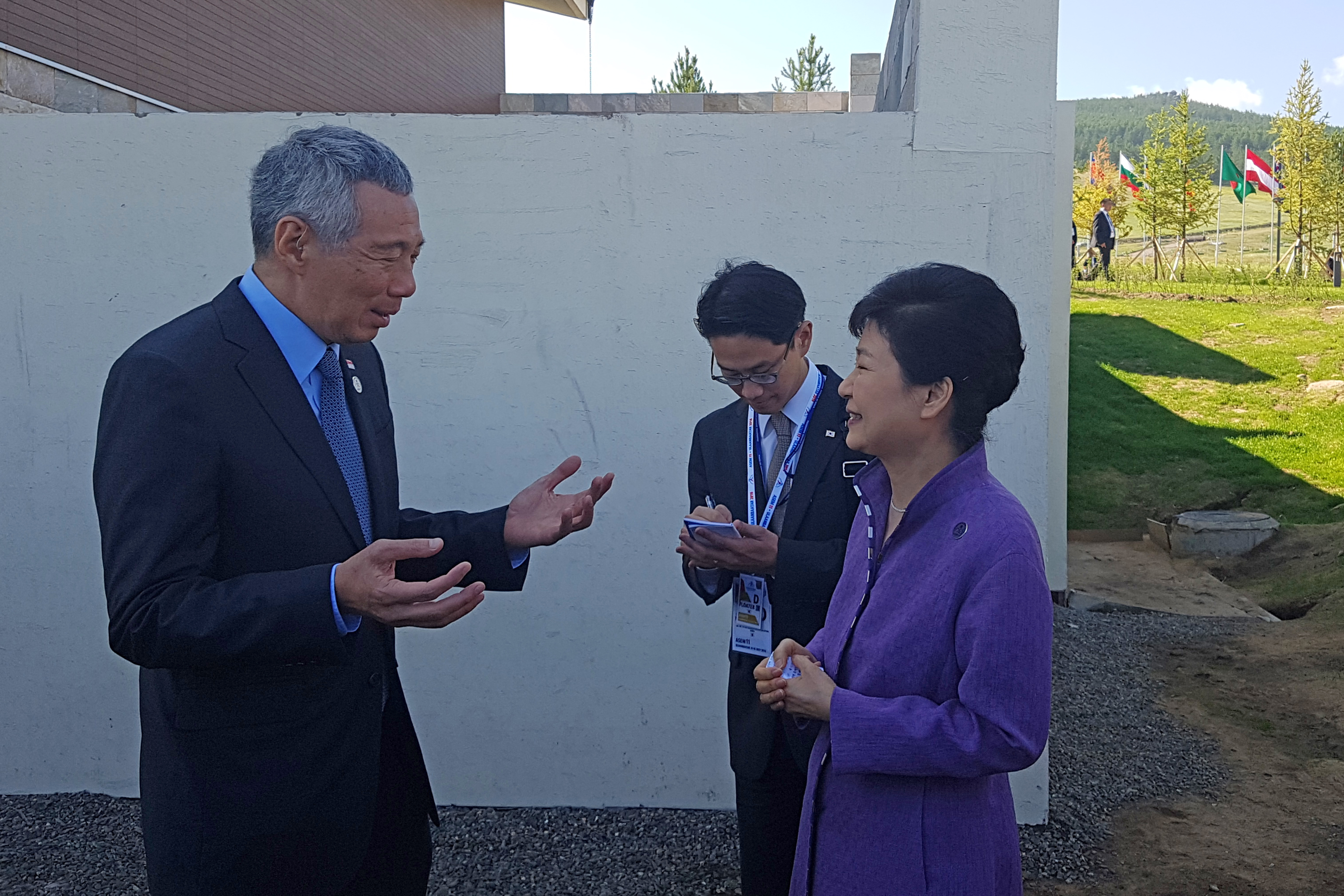 PM Lee Hsien Loong at ASEM11 in July 2016 (MCI Photo by LH Goh)