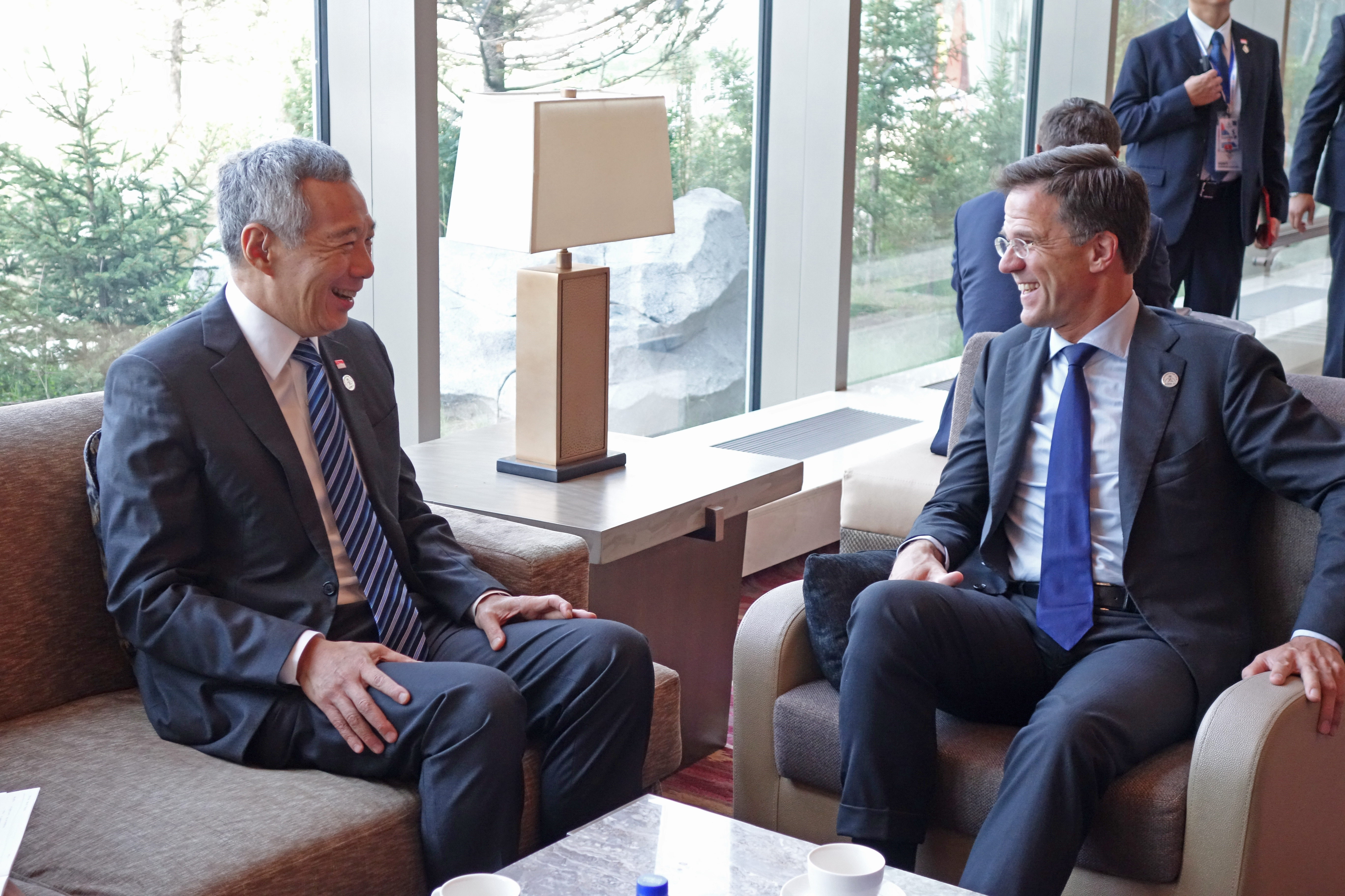 PM Lee Hsien Loong at ASEM11 in July 2016 (MCI Photo by LH Goh)