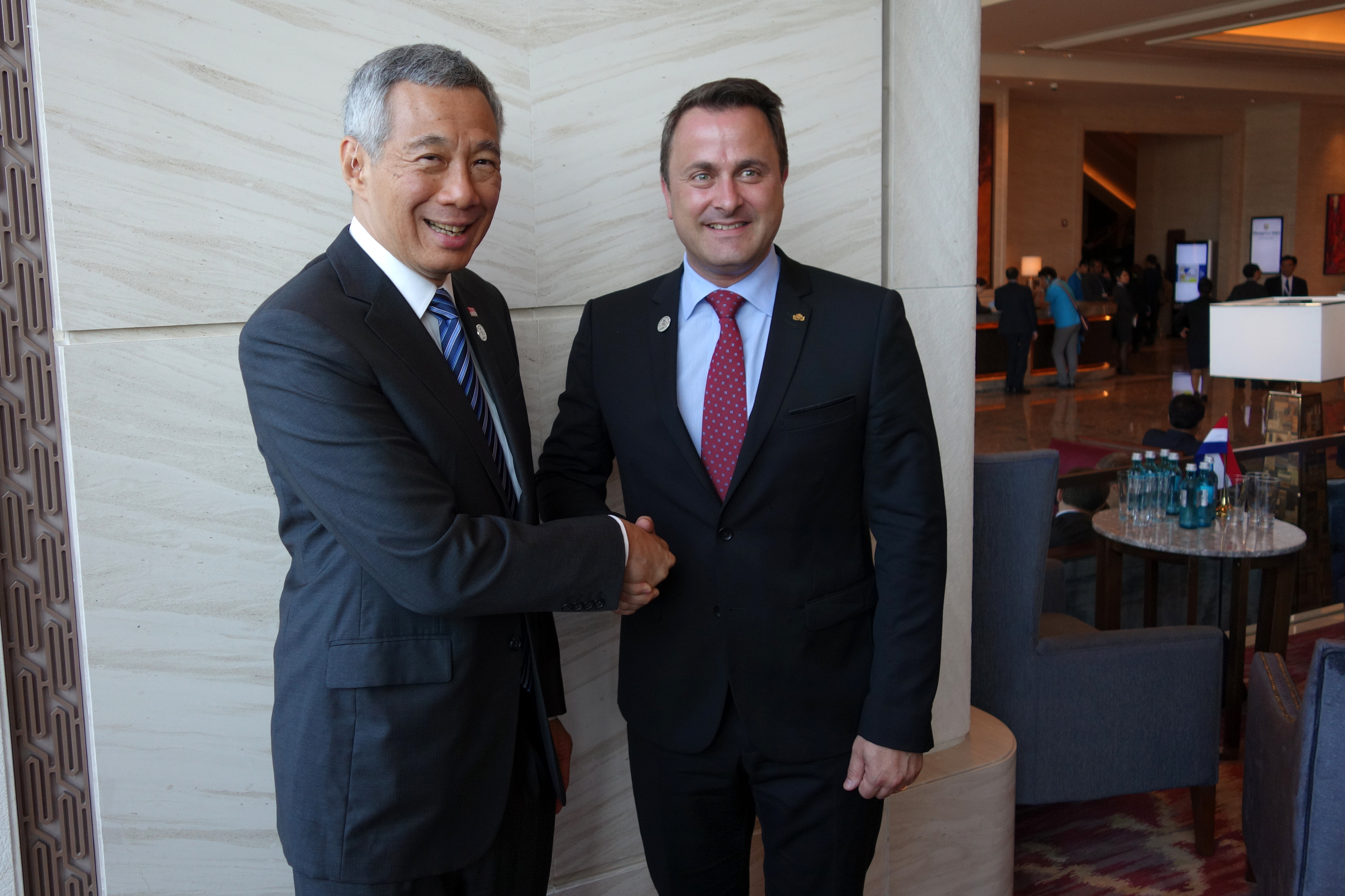 PM Lee Hsien Loong at ASEM11 in July 2016 (MCI Photo by LH Goh)