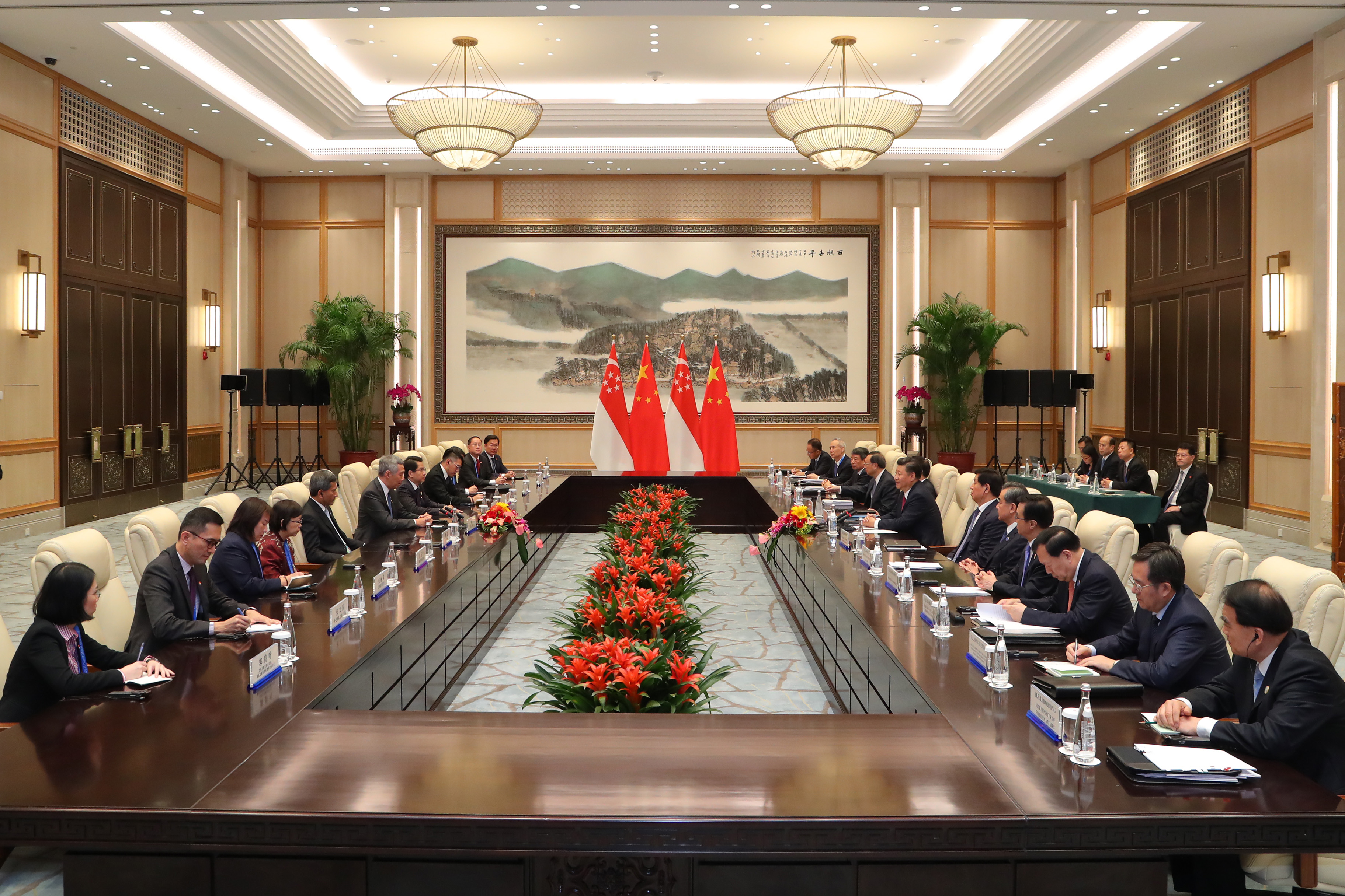 Visit of Prime Minister Lee Hsien Loong to Hangzhou on 2 Sep 2016 (MCI Photo by Kenji Soon)