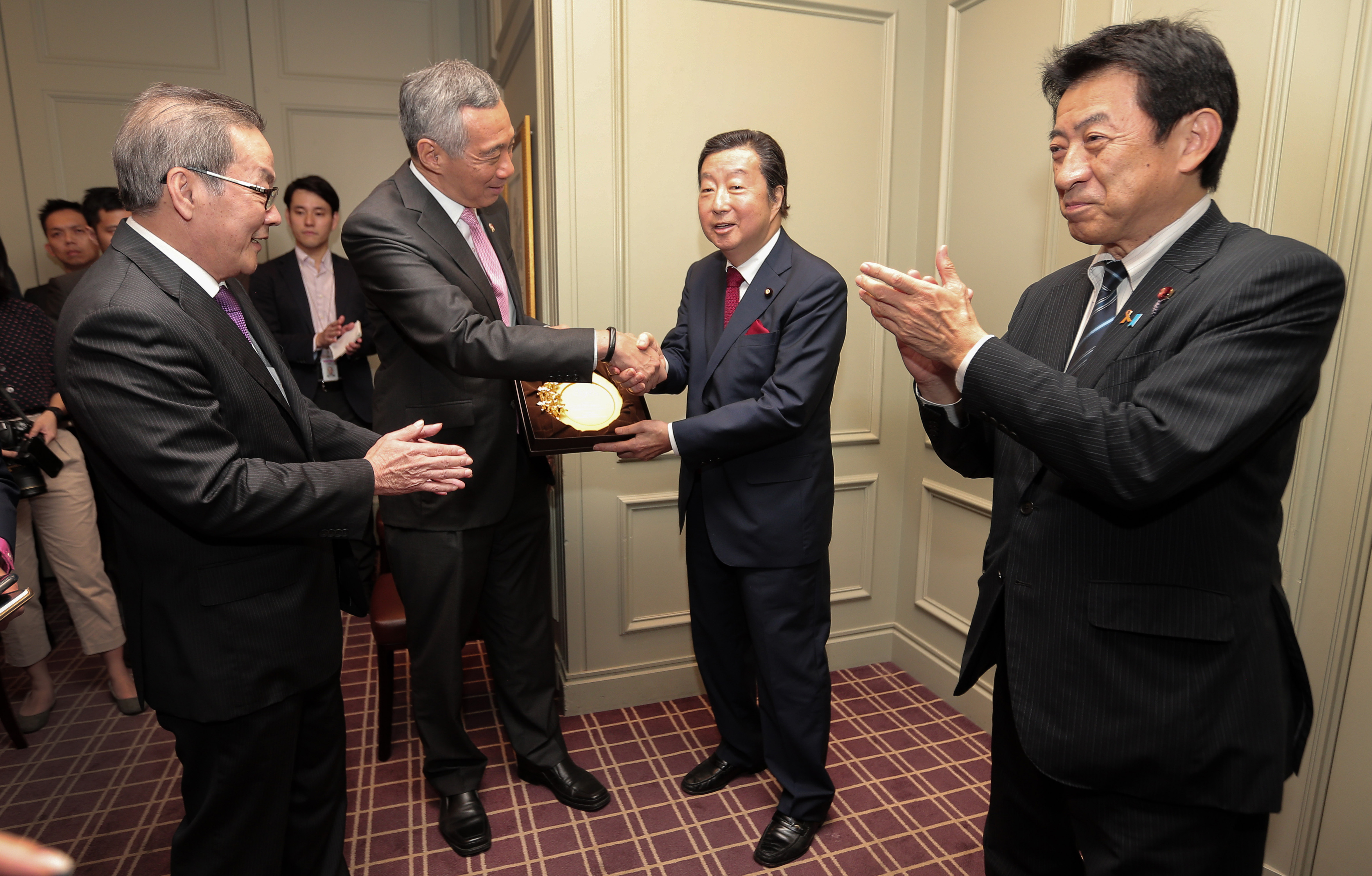 PM Lee Hsien Loong's official visit to Japan in Sep 2016 (MCI Photo by Terence Tan)