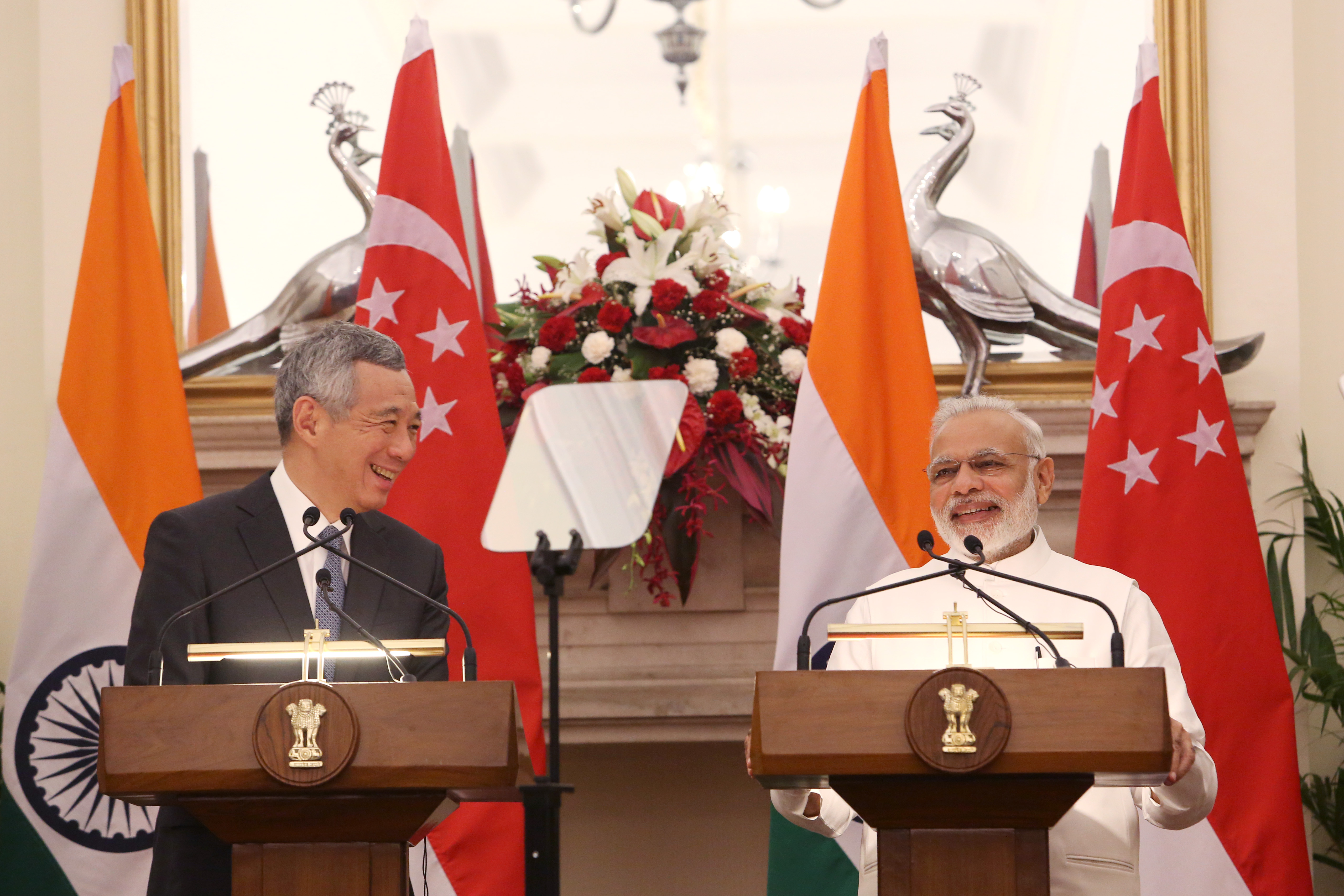 Visit to India by PM Lee Hsien Loong in Oct 2016 (MCI Photo by Betty Chua)