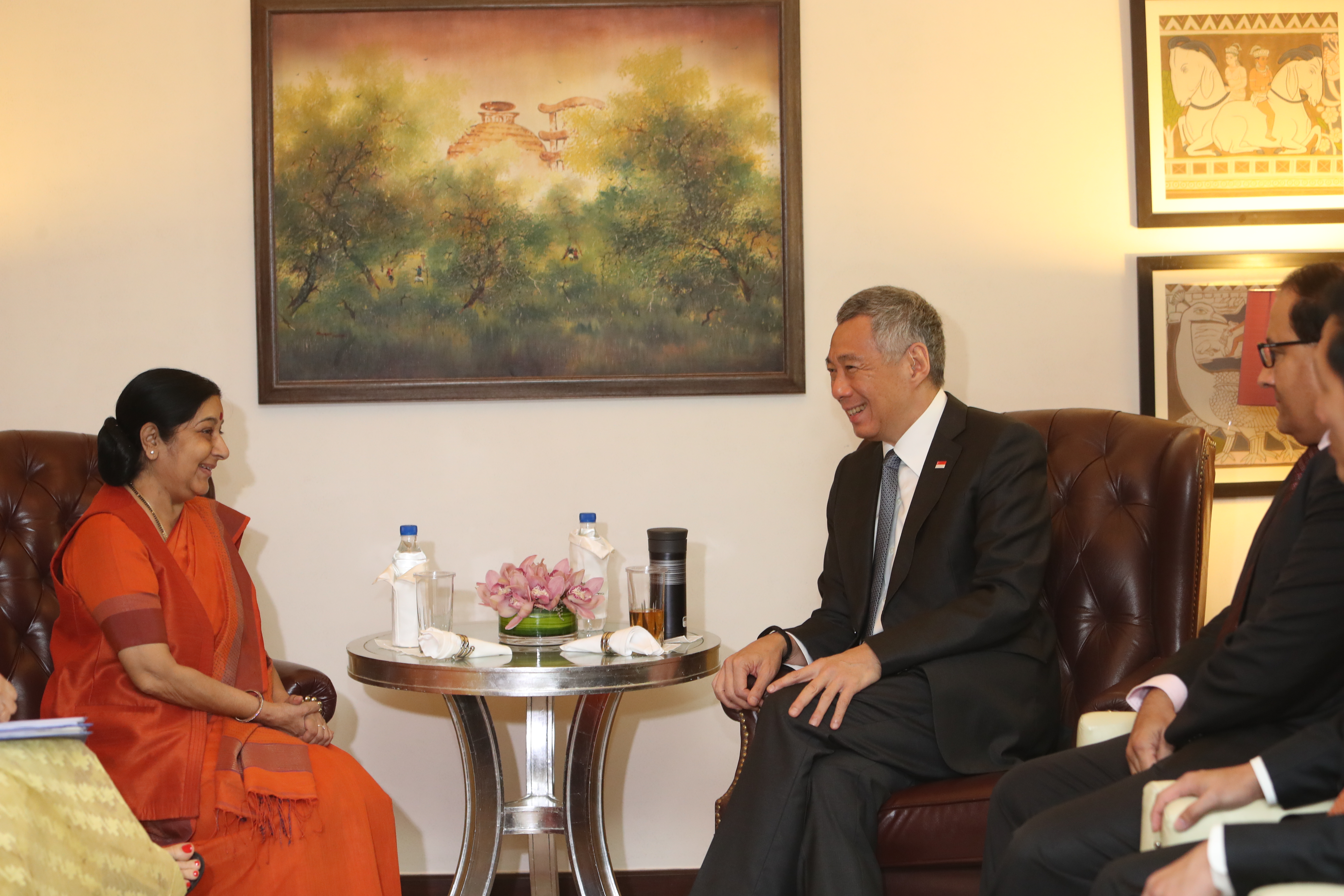 Visit to India by PM Lee Hsien Loong in Oct 2016 (MCI Photo by Betty Chua)