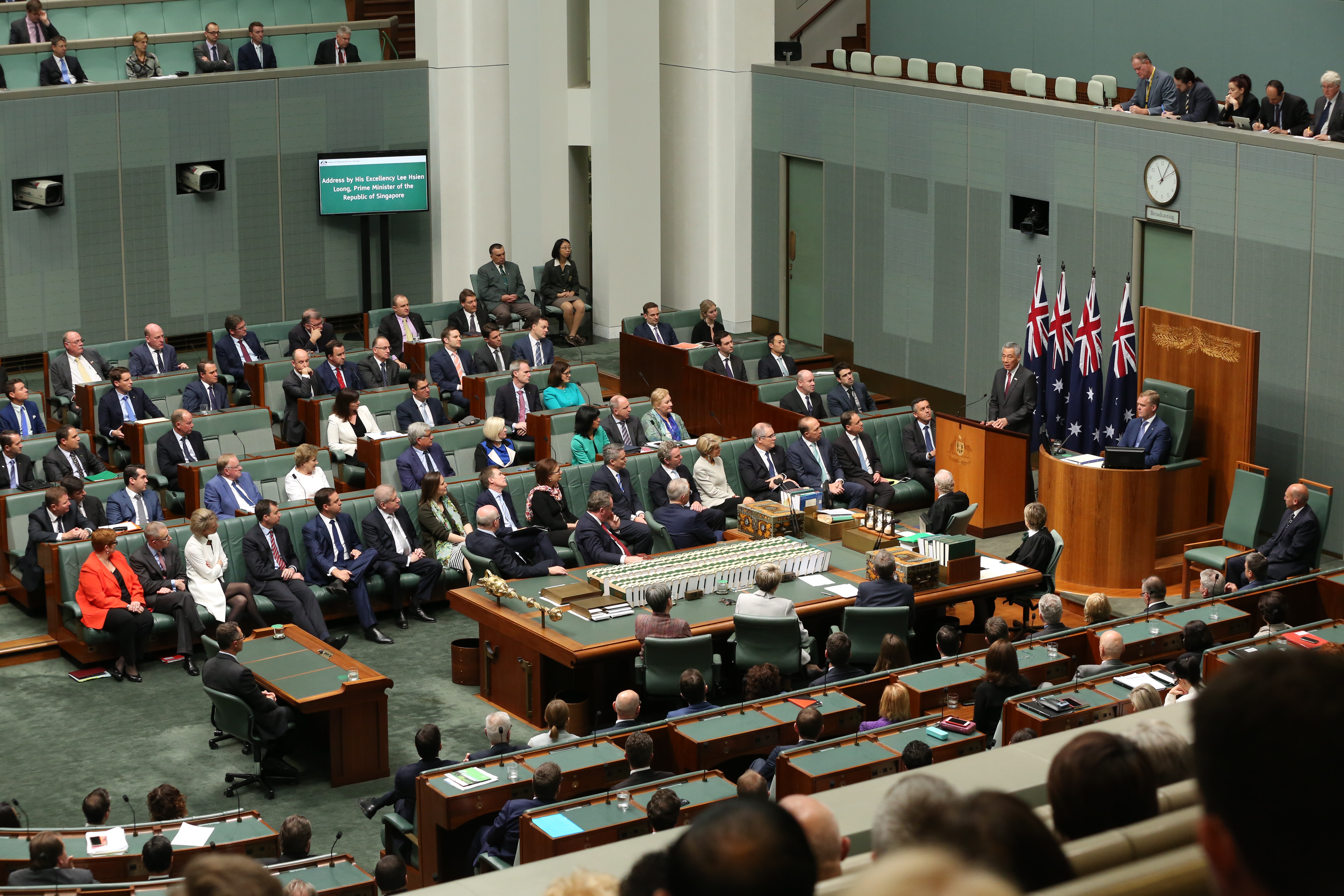 Official Visit by PM Lee Hsien Loong to Australia in Oct 2016 (MCI Photo by LH Goh)