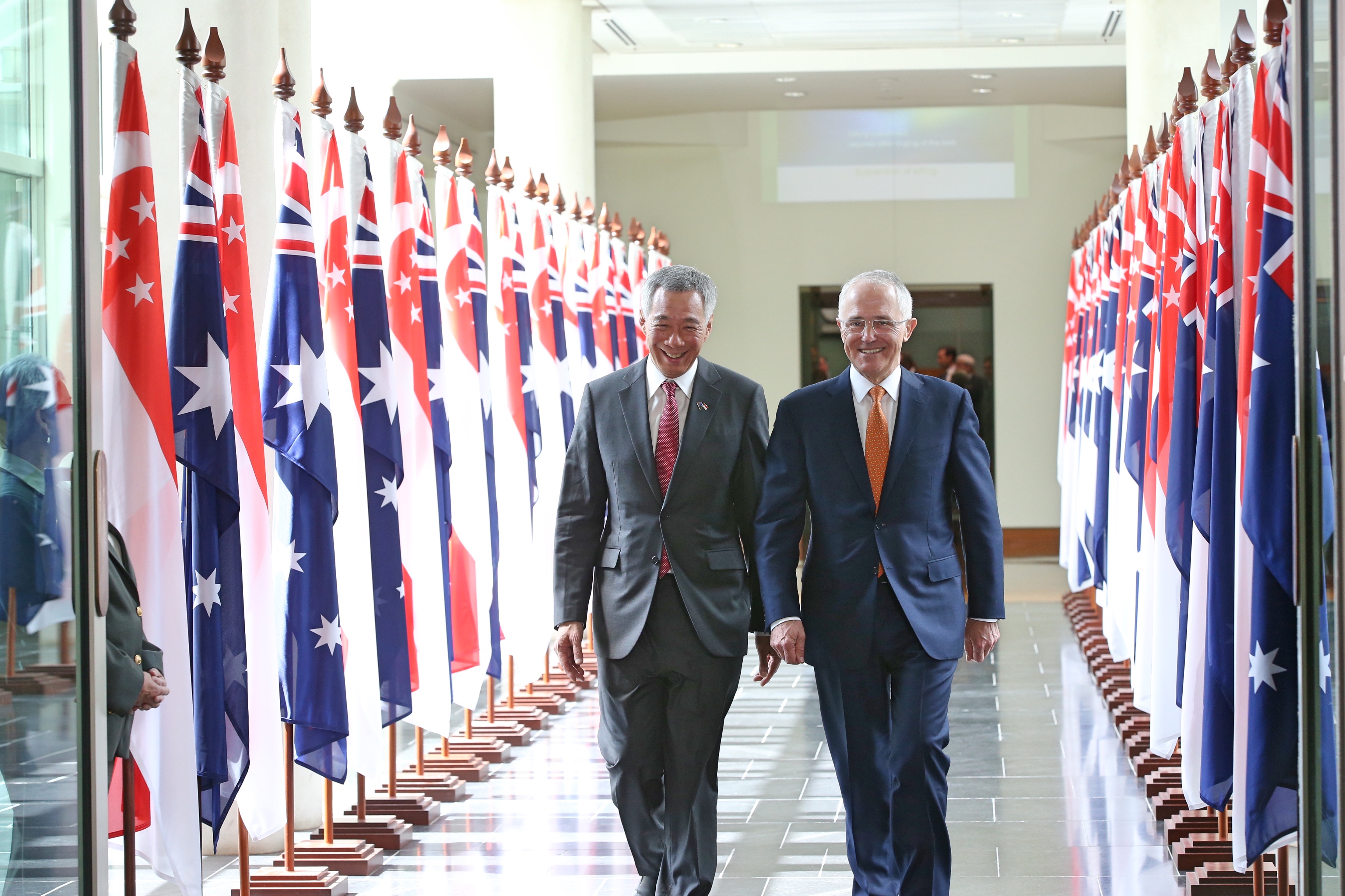 Official Visit by PM Lee Hsien Loong to Australia in Oct 2016 (MCI Photo by LH Goh)