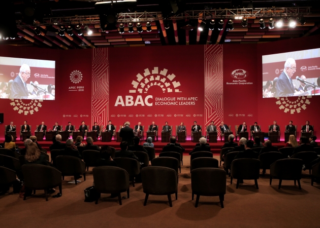 PM Lee Hsien Loong at APEC Business Advisory Council Dialogue in Peru in Nov 2016 (MCI Photo by Terence Tan)