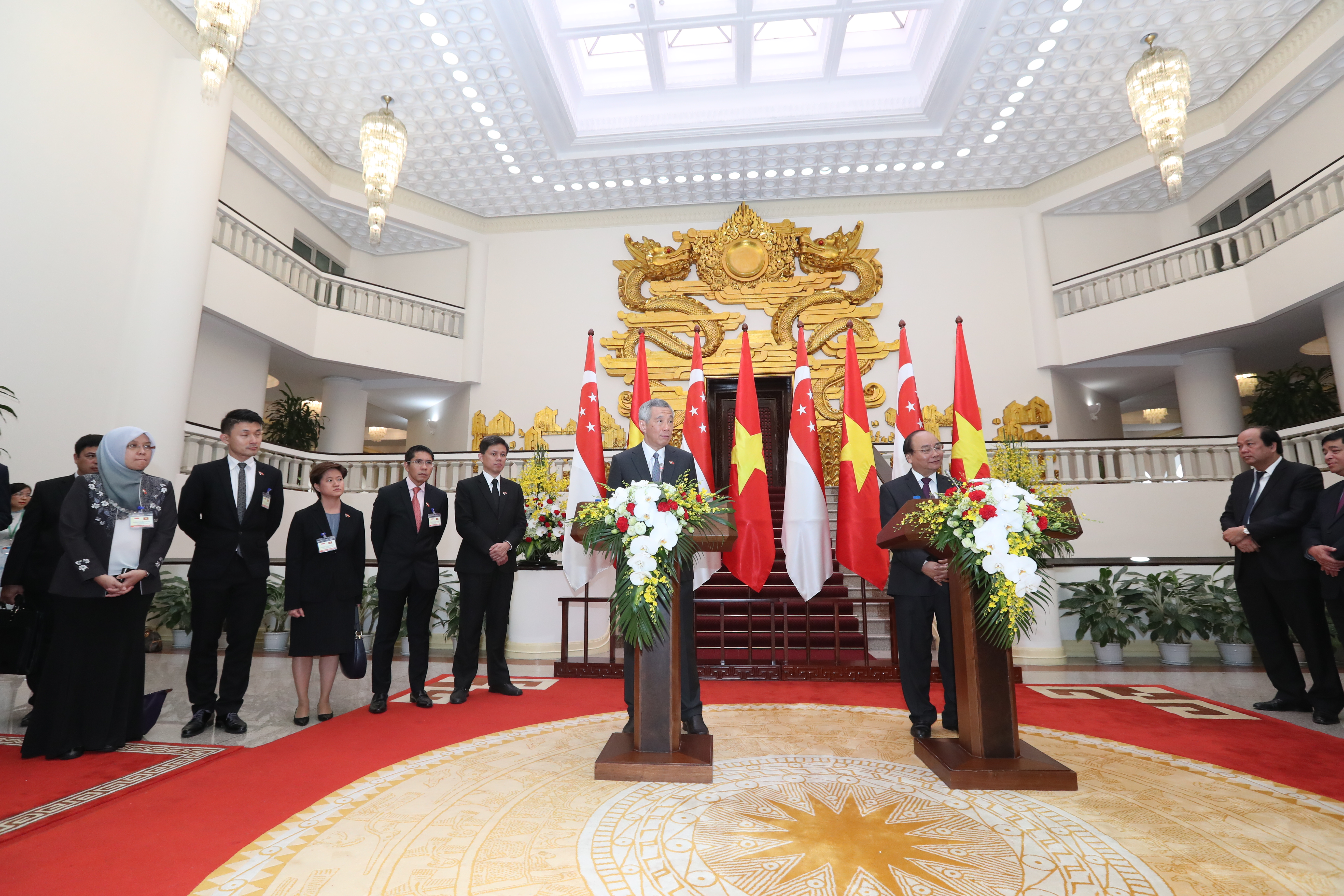 PM Lee Hsien Loong's official visit to Vietnam in Mar 2017 (MCI Photo by Betty Chua)