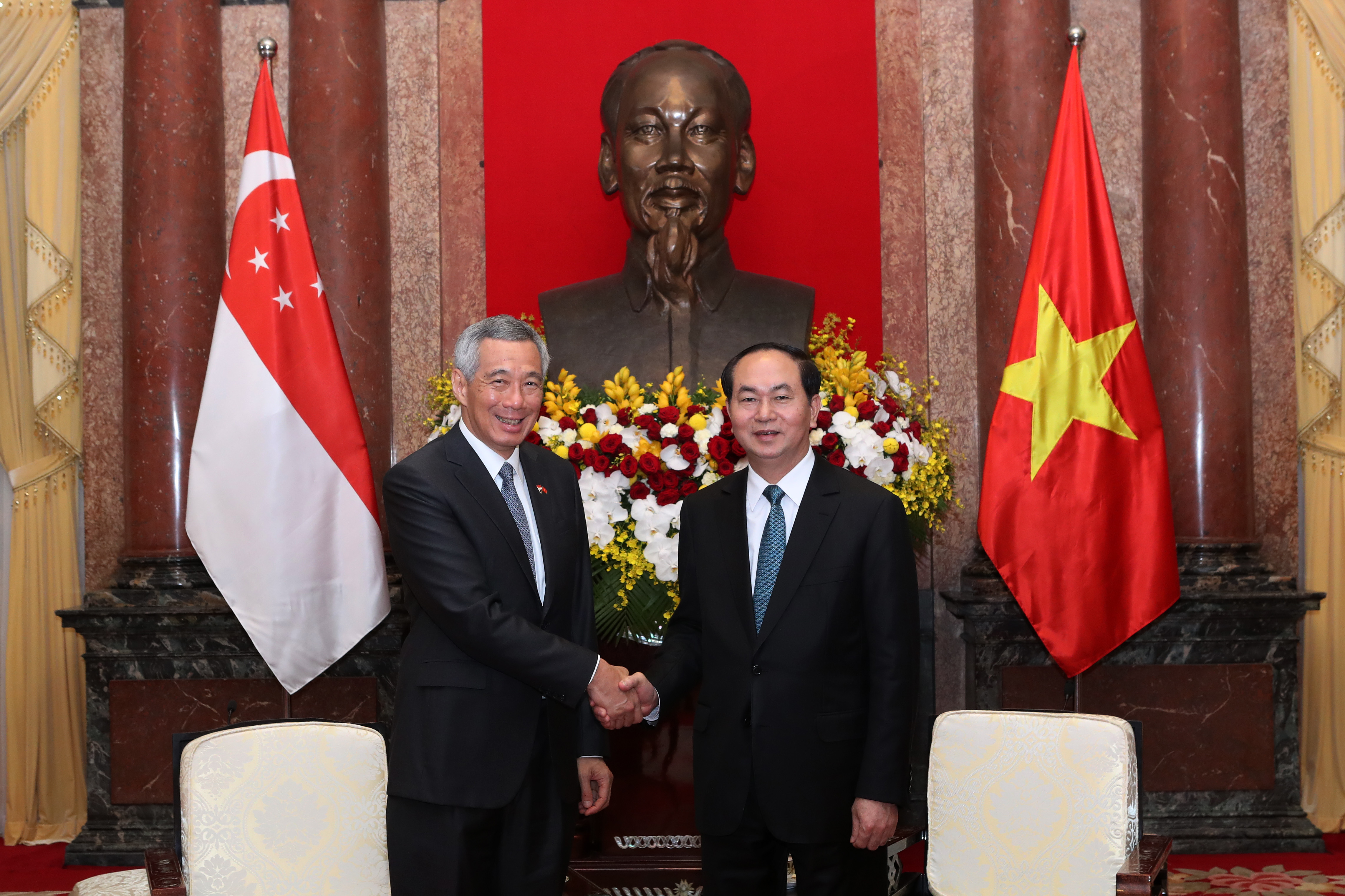 PM Lee Hsien Loong's official visit to Vietnam in Mar 2017 (MCI Photo by Betty Chua)