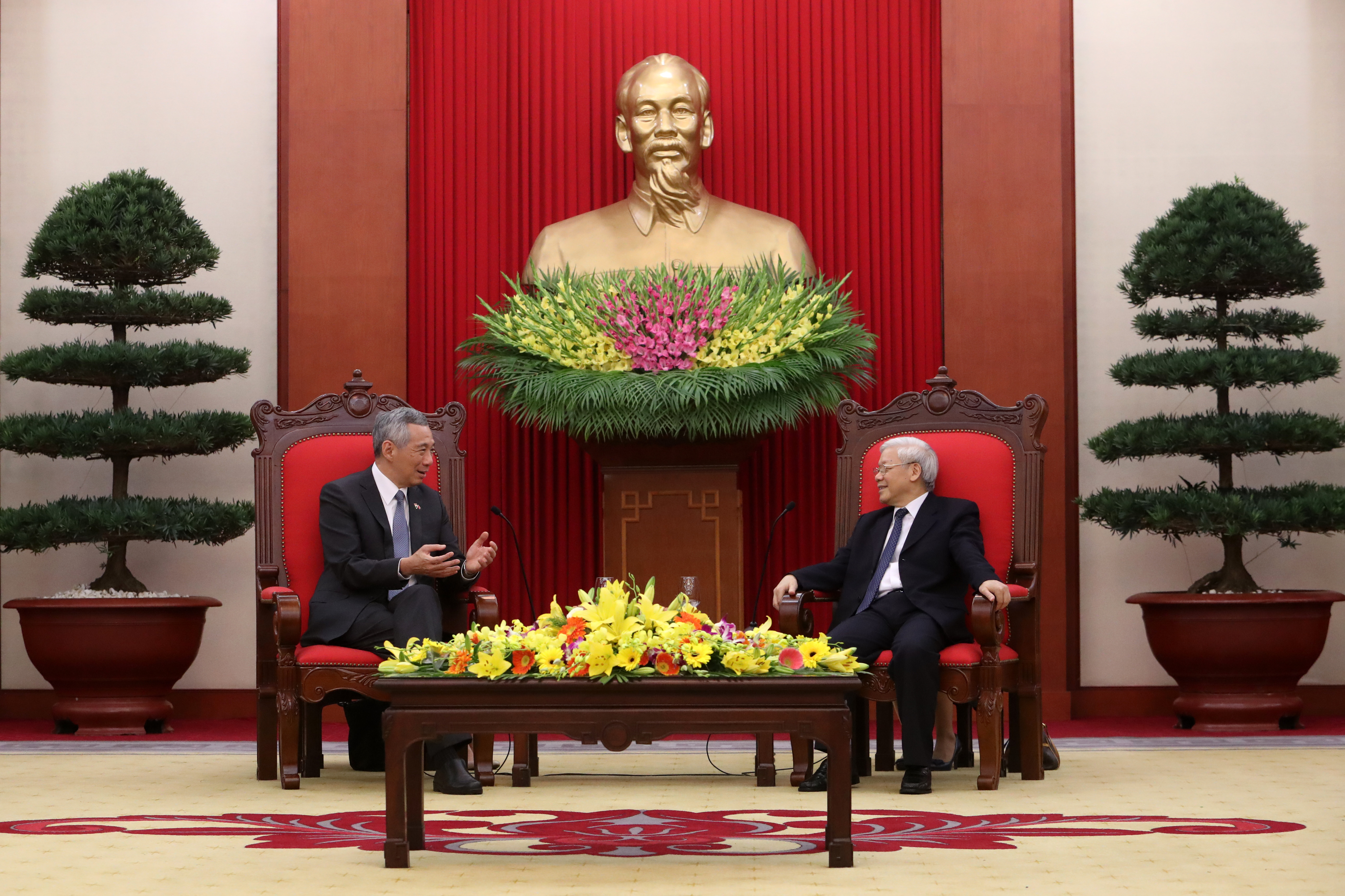 PM Lee Hsien Loong's official visit to Vietnam in Mar 2017 (MCI Photo by Betty Chua)