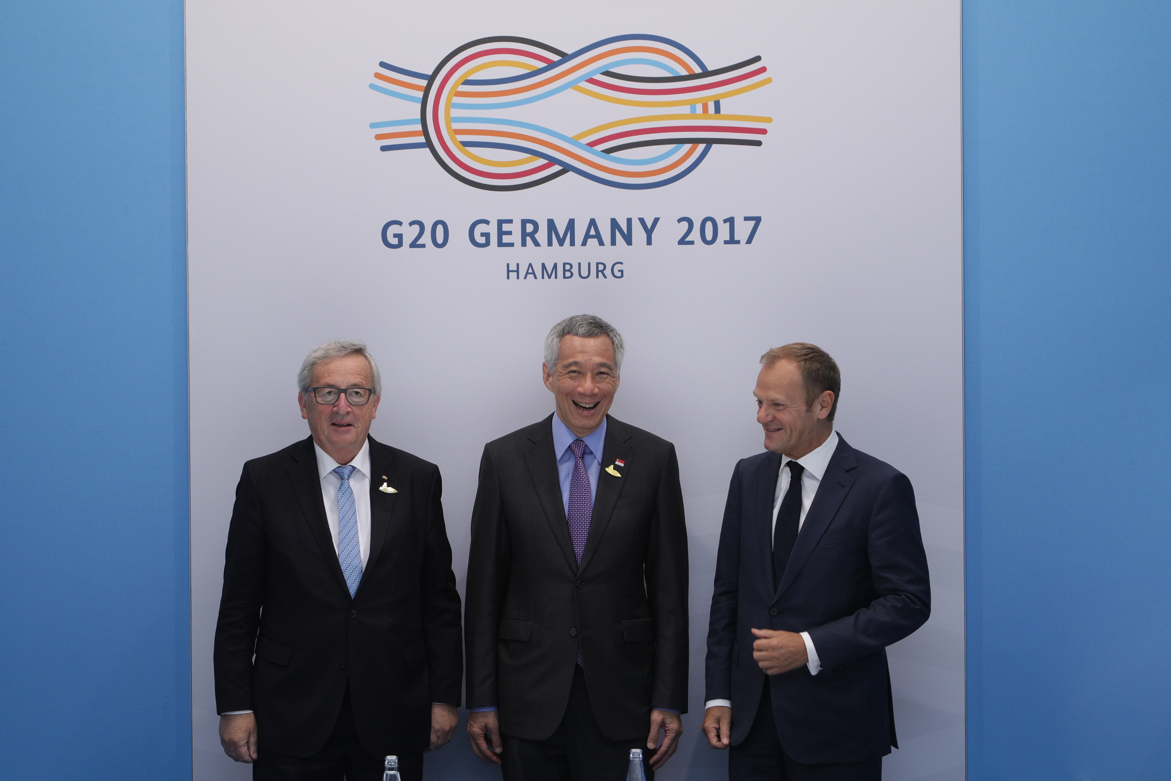 PM Lee at G20 summit in Hamburg on 7 to 8 July 2-17 (MCI Photo by Kenji Soon)