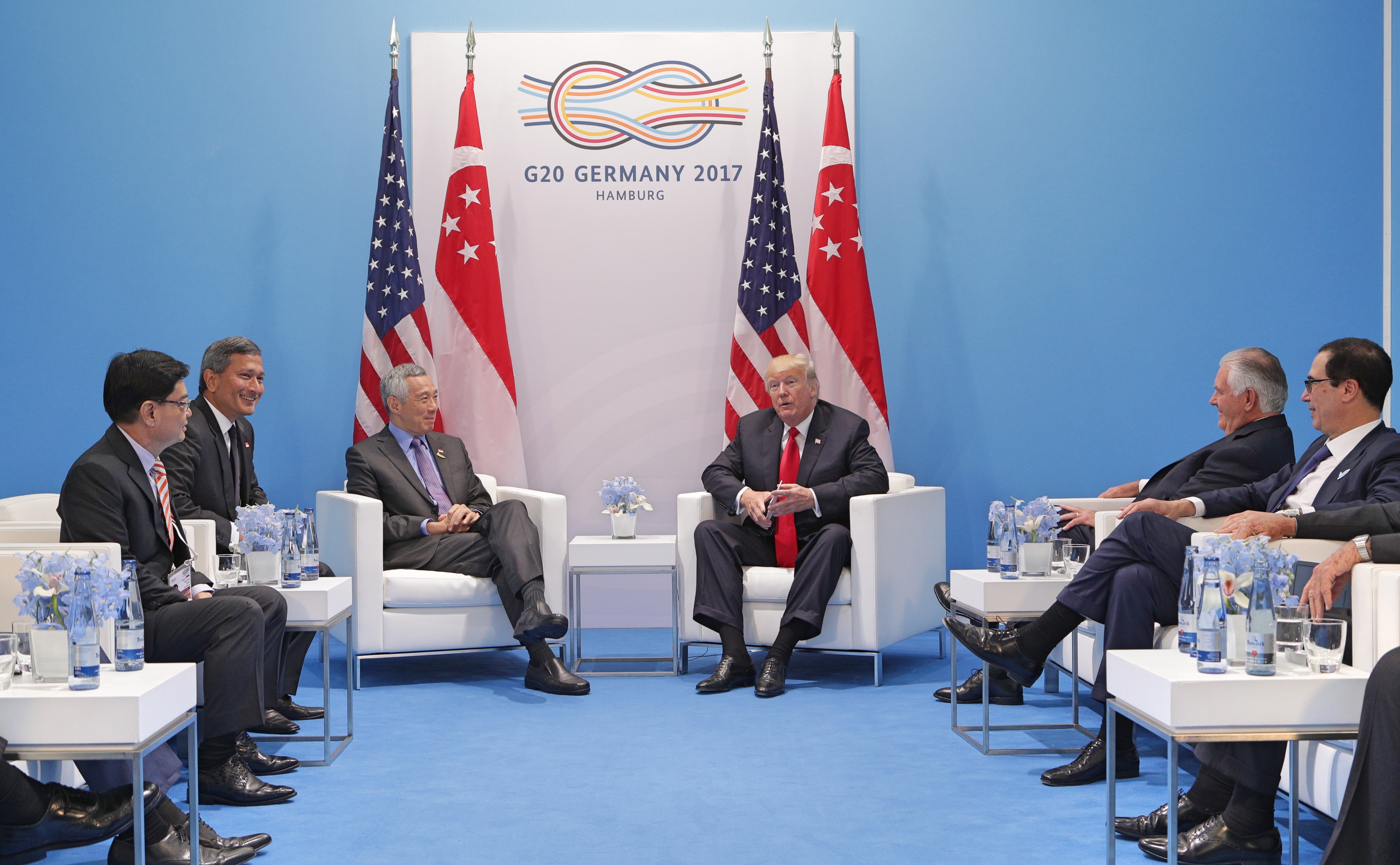 PM Lee at G20 summit in Hamburg on 7 to 8 July 2-17 (MCI Photo by Kenji Soon)