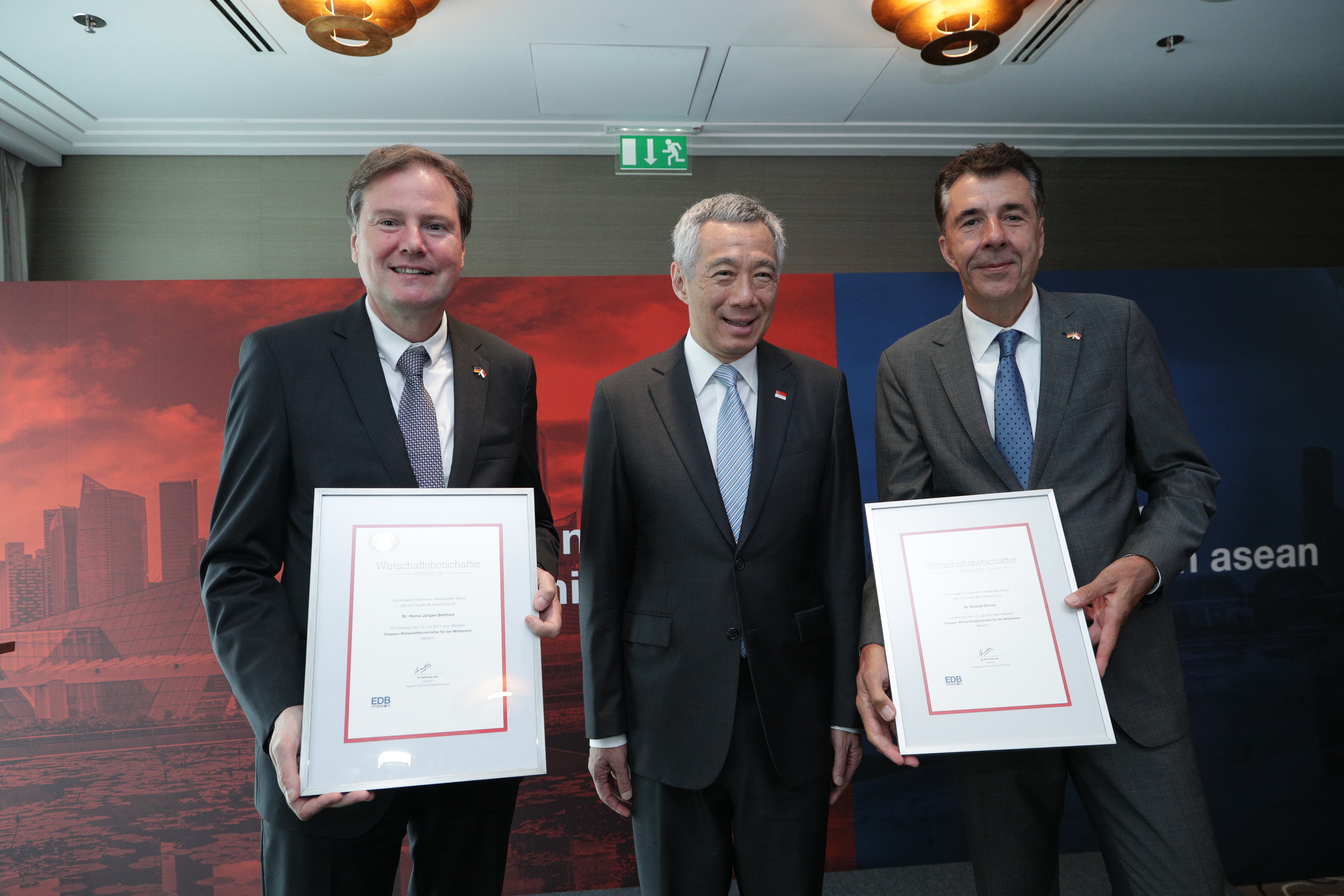 PM Lee Hsien Loong's working visit to Germany in July 2017 (MCI Photo by Kenji Soon)