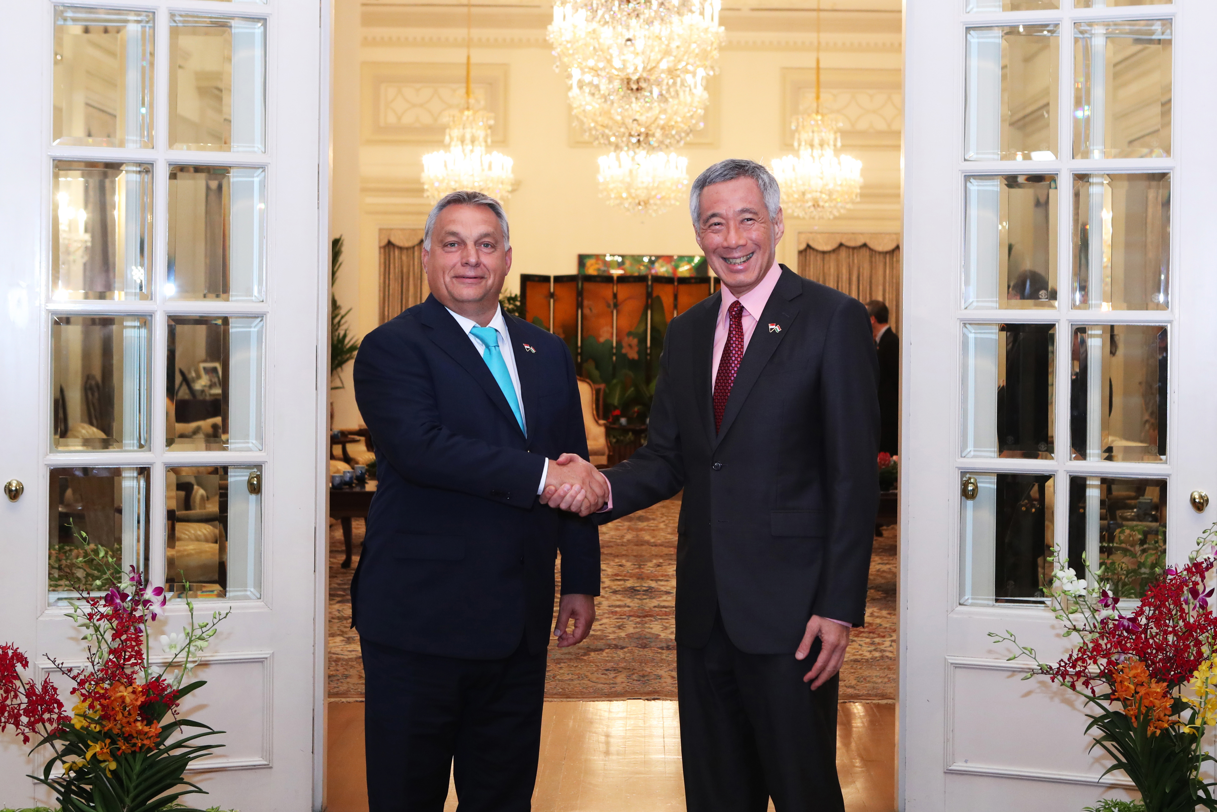 Official Visit by Hungarian PM Orbán Viktor on 26 Sep 2017 (MCI Photo by Betty Chua)