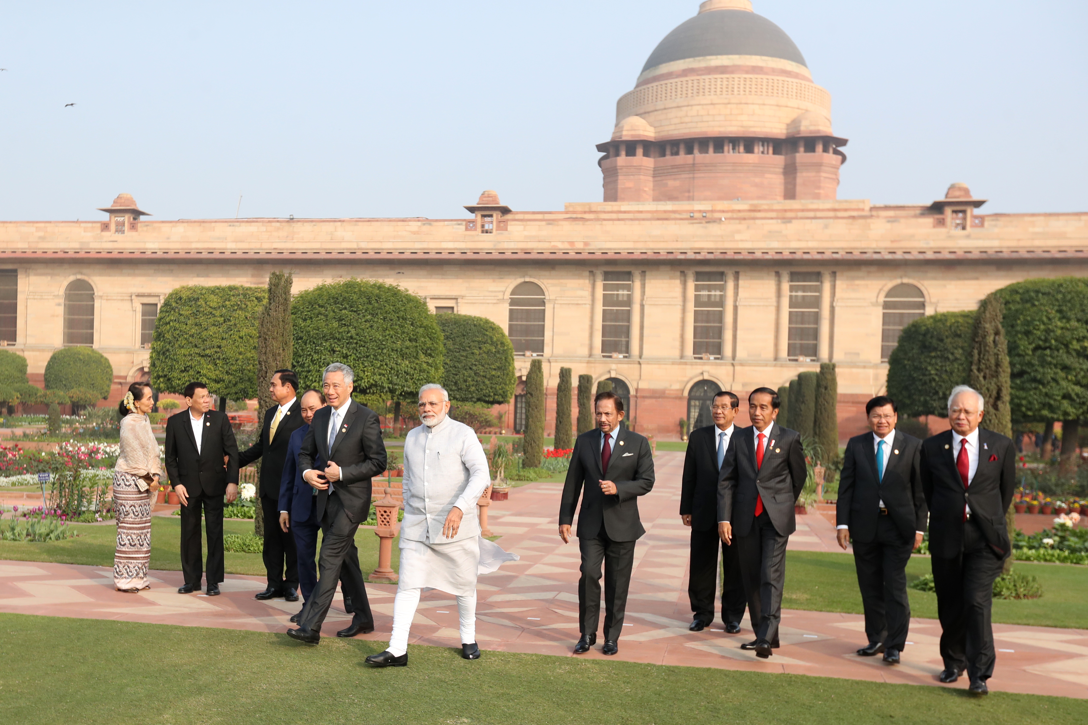 ASEAN-India Commemorative Summit in Jan 2018 (MCI Photo by Fyrol)