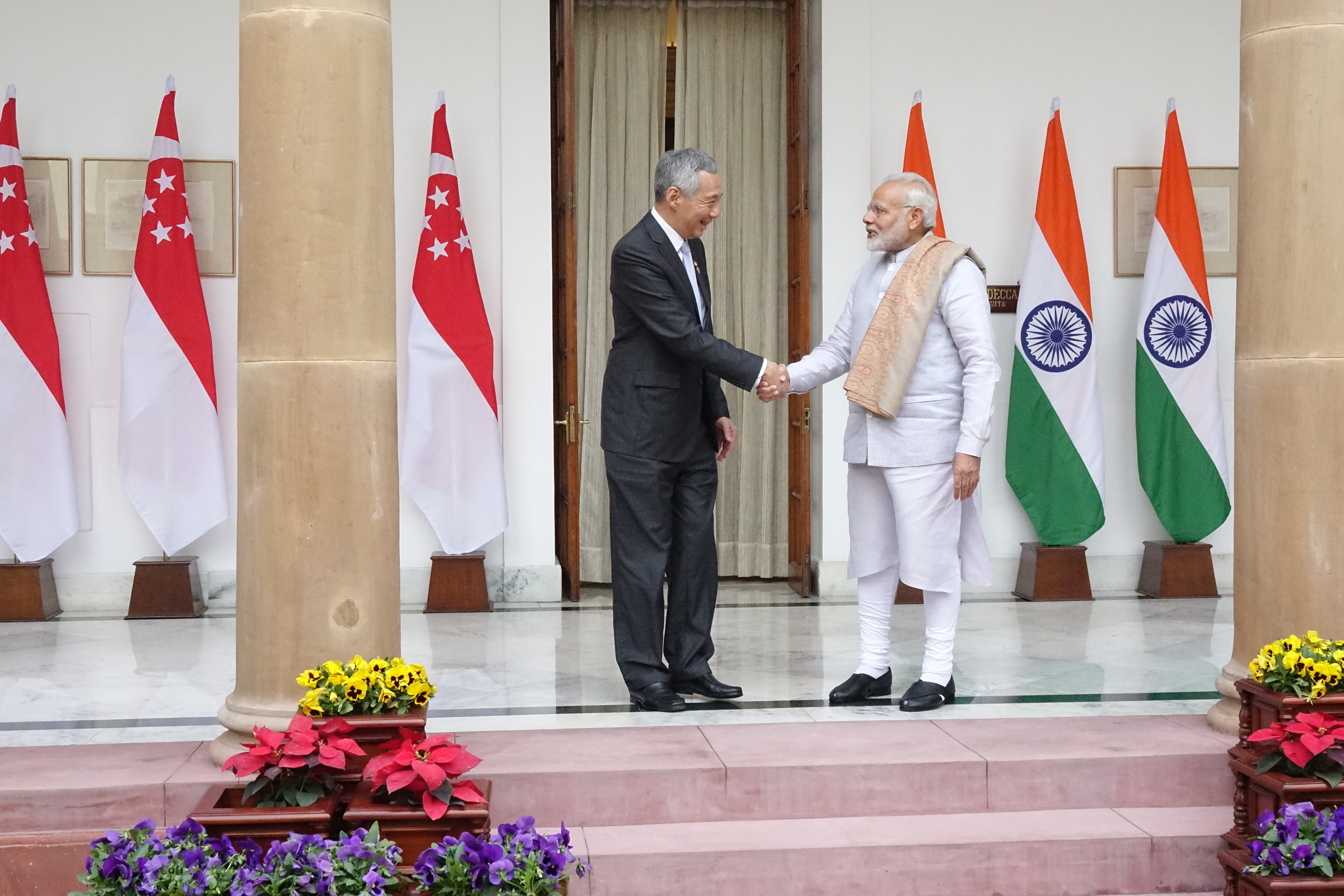 Official Visit by PM Lee Hsien Loong to New Delhi in Jan 2018 (MCI Photo by Fyrol)