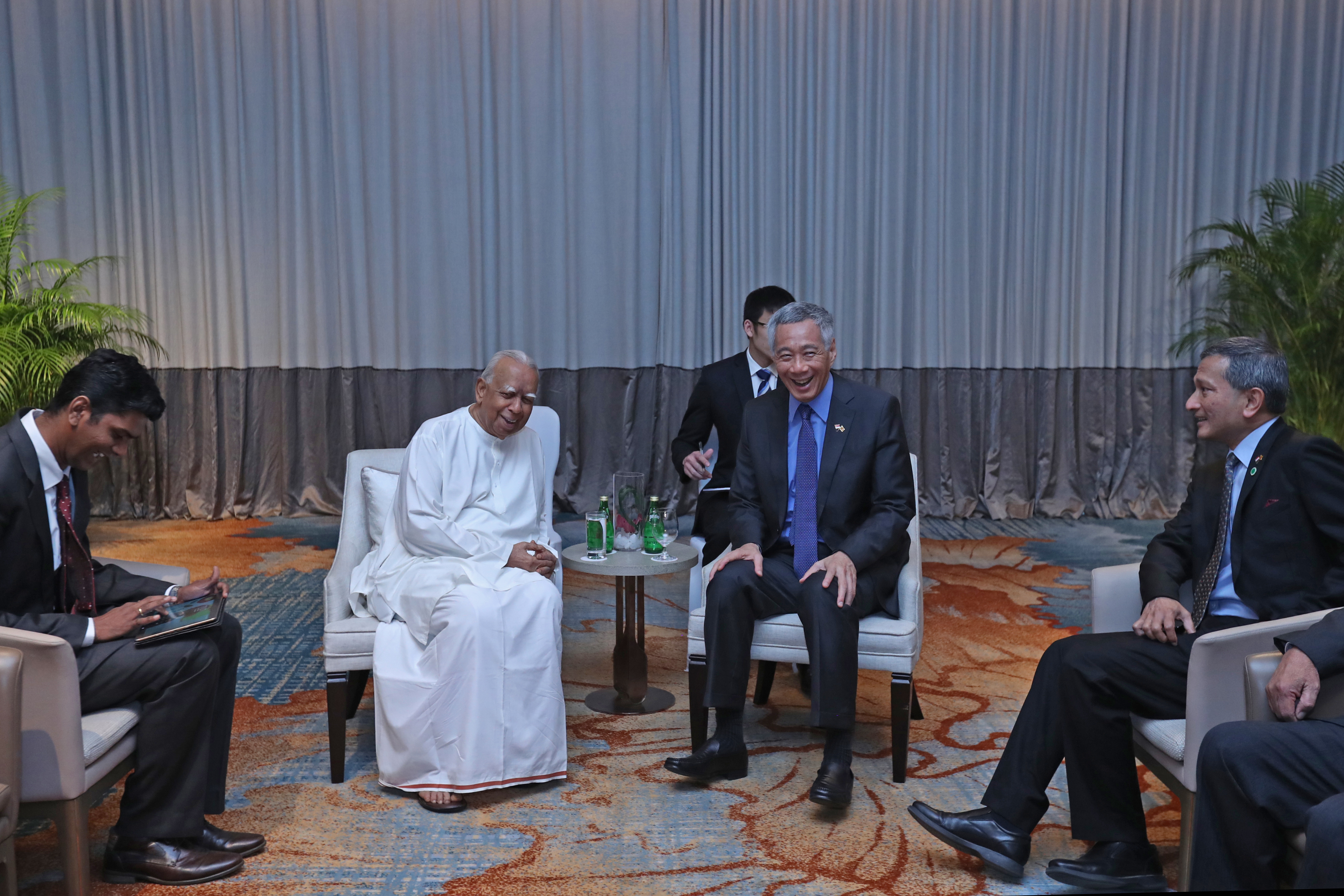 Official Visit to Sri Lanka by PM Lee Hsien Loong in January 2018 (MCI Photo by Fyrol)