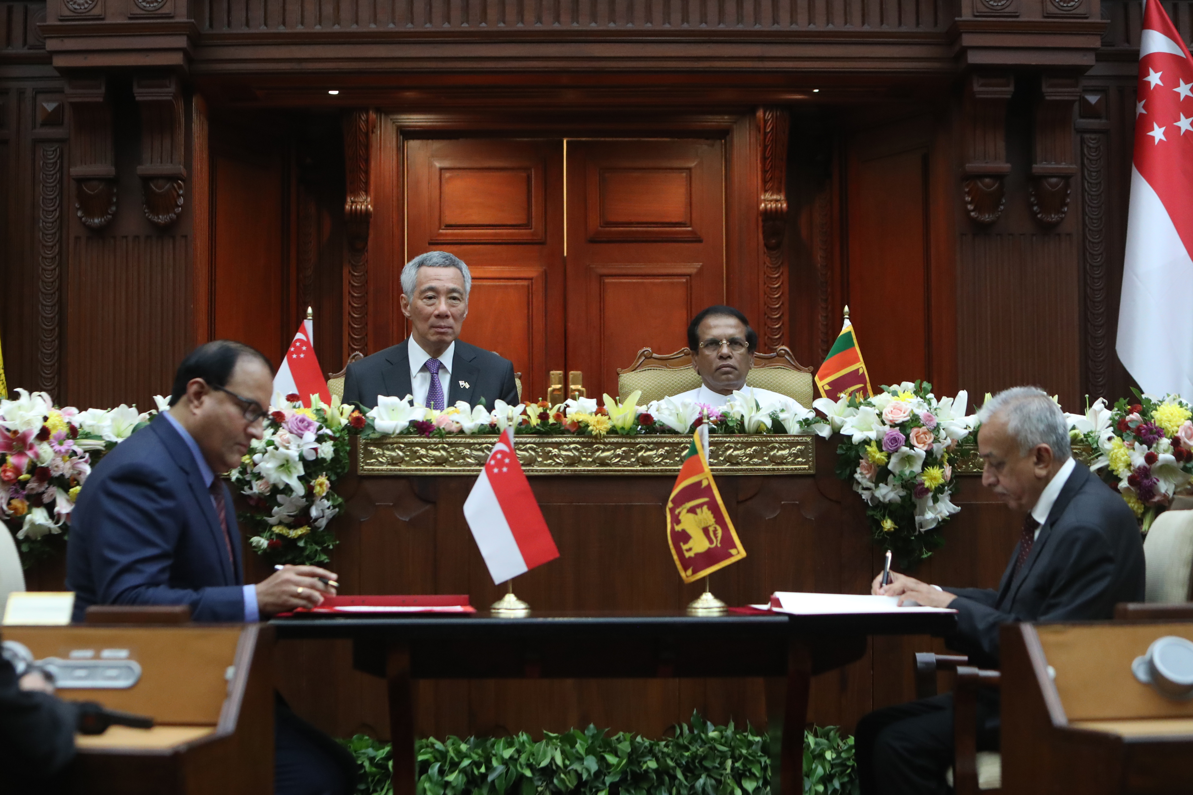 Official Visit to Sri Lanka by PM Lee Hsien Loong in January 2018 (MCI Photo by Fyrol)