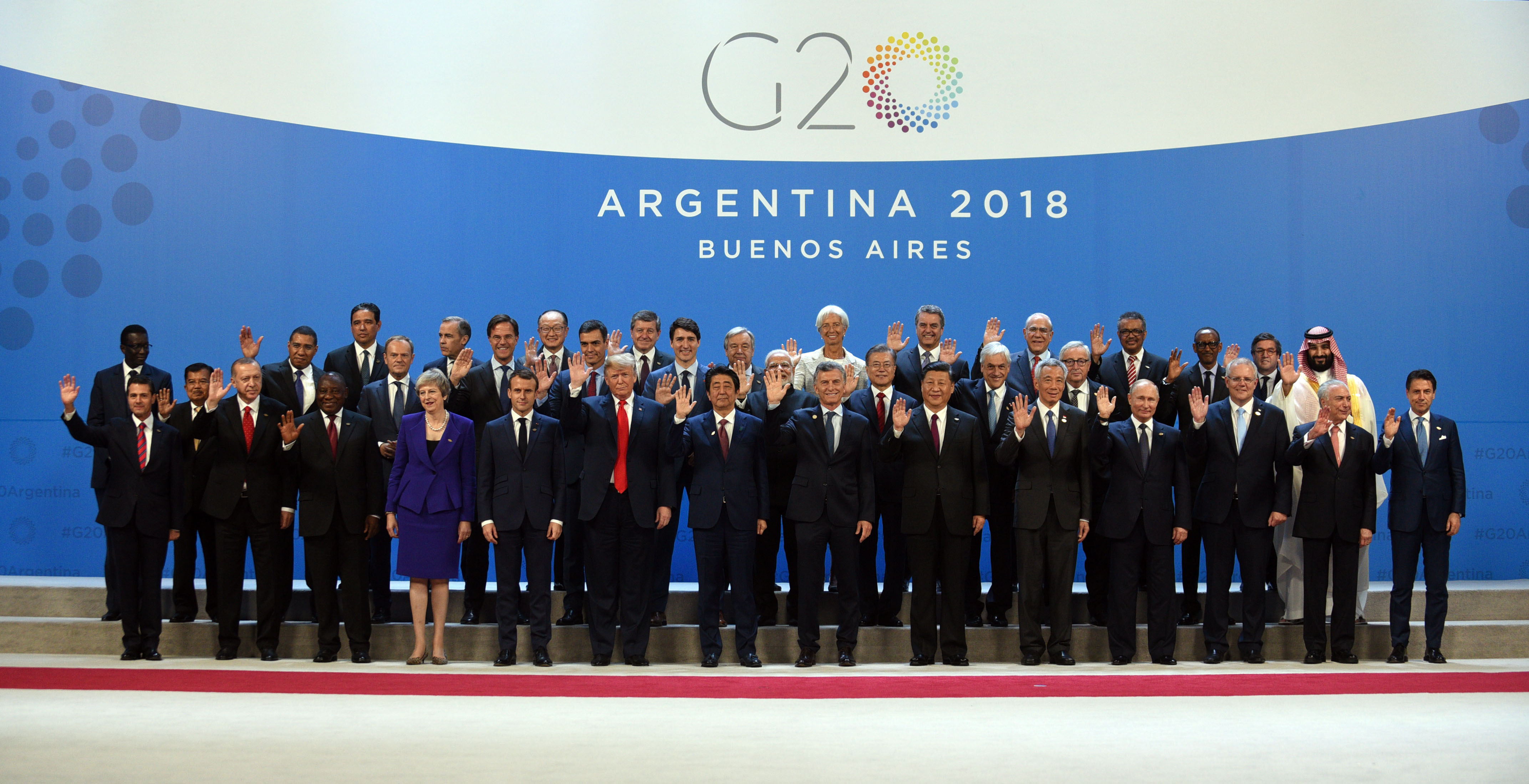 G20 Summit in Buenos Aires - Dec 2018 (Photo courtesy of G20 Argentina)